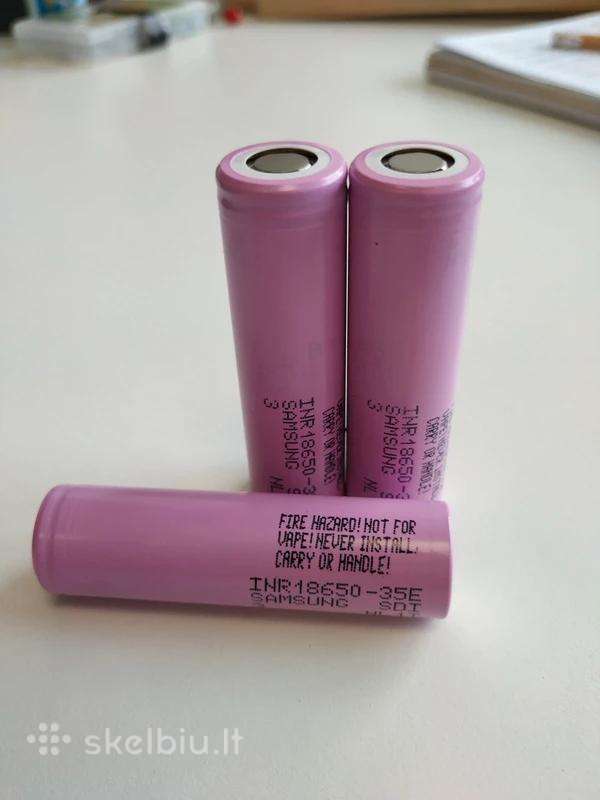Samsung Inr18650-35e 3500mah celė