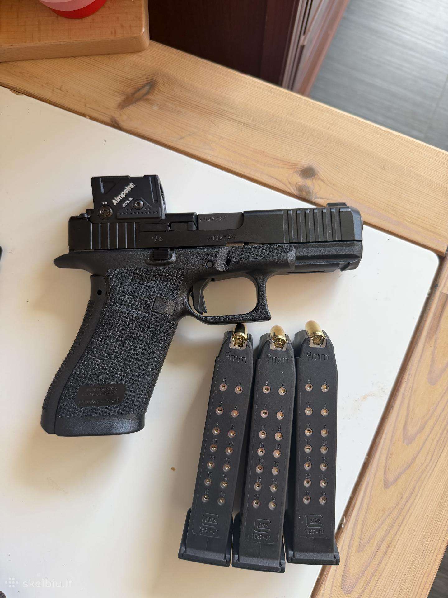Glock 45 Gen6 Pistol Coa Aimpoint Combo 9x19