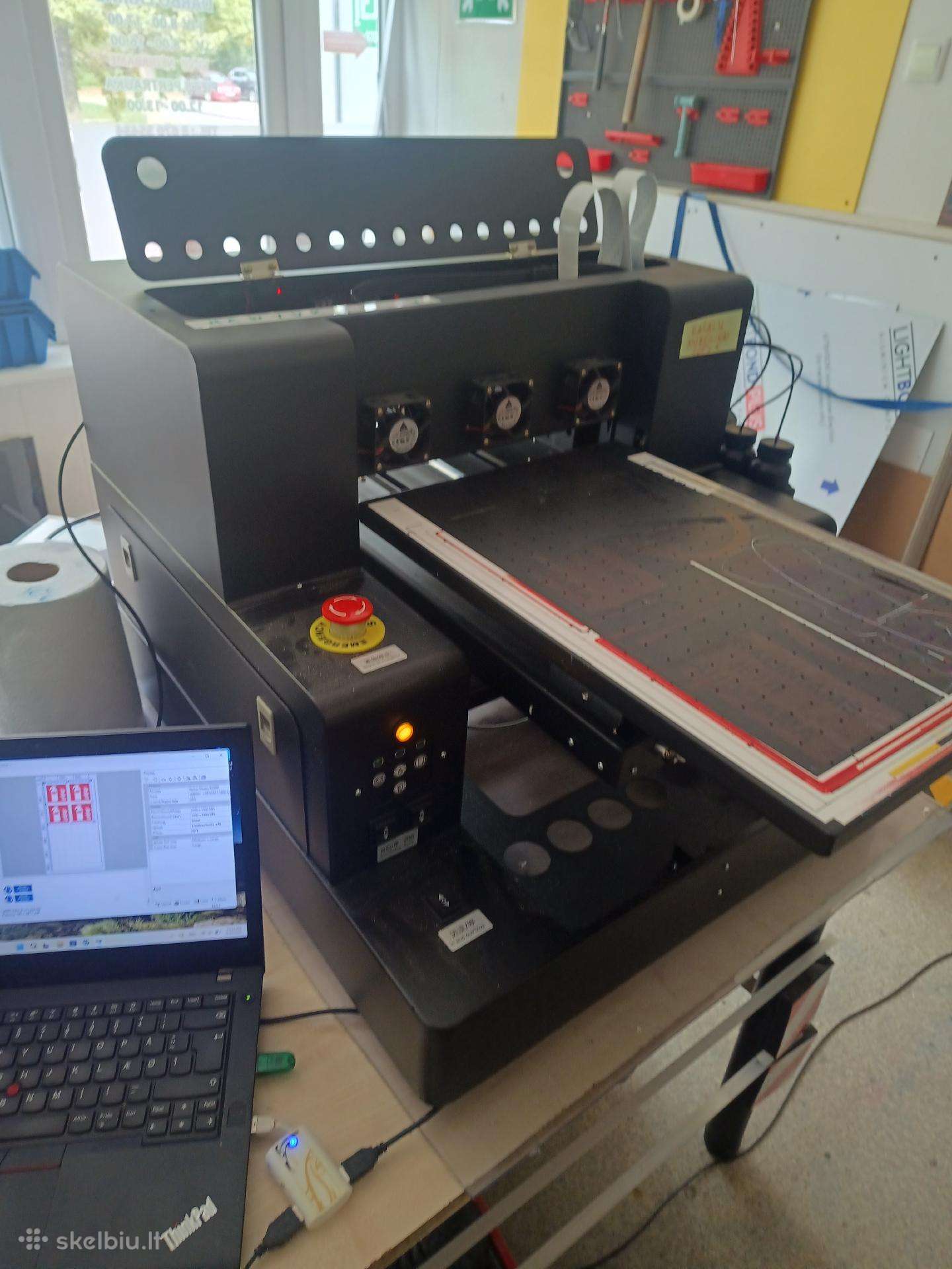 Uv spausdintuvas 300 x 450 mm