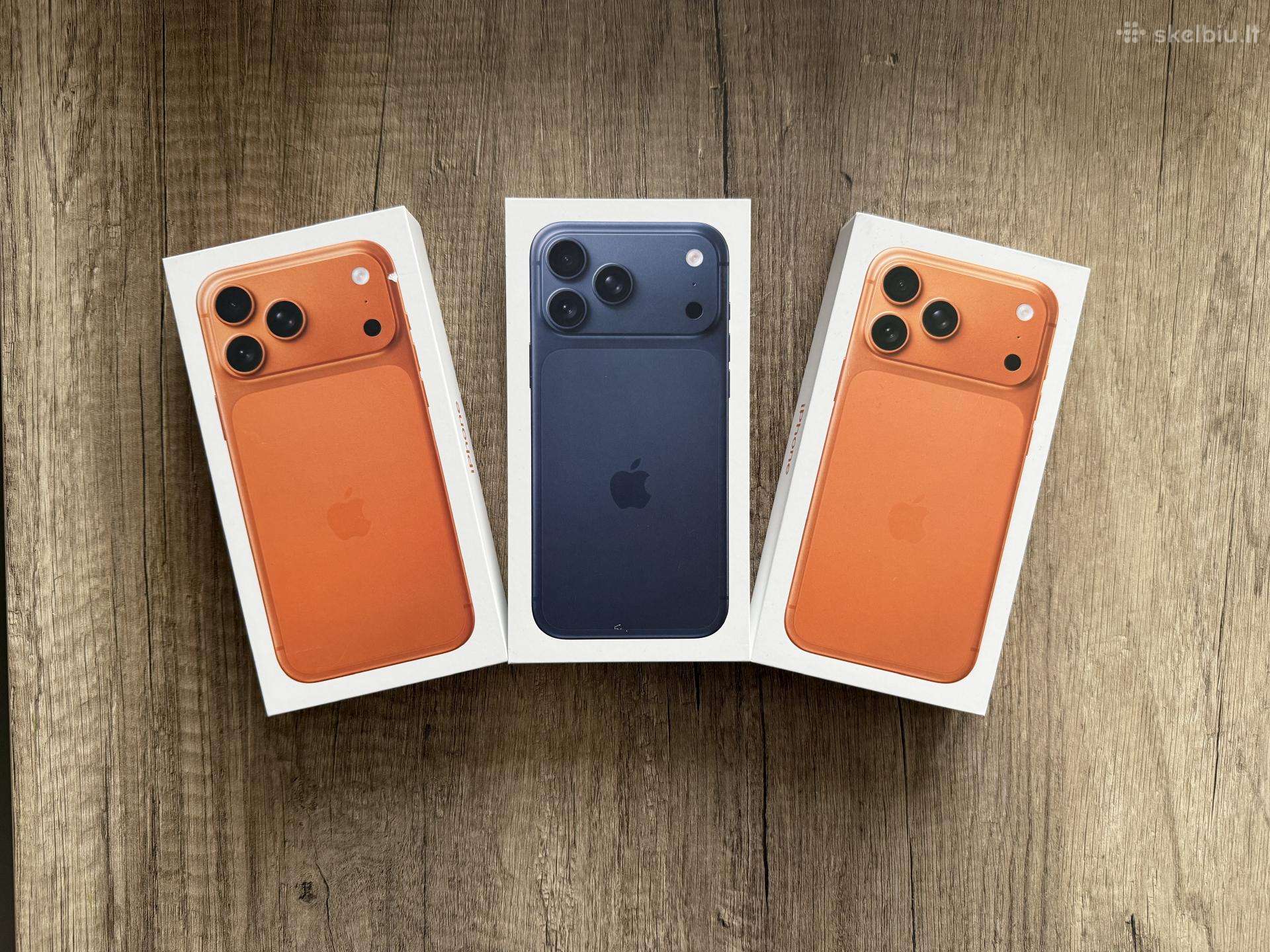 Nauji supakuoti iPhone 17 Pro Max 256gb
