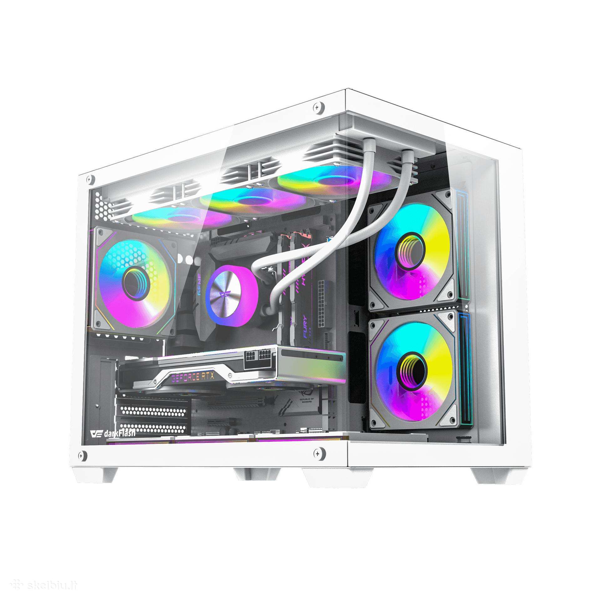 Naujas ! Darkflash B275 Pro + 6x L10 Argb Fan