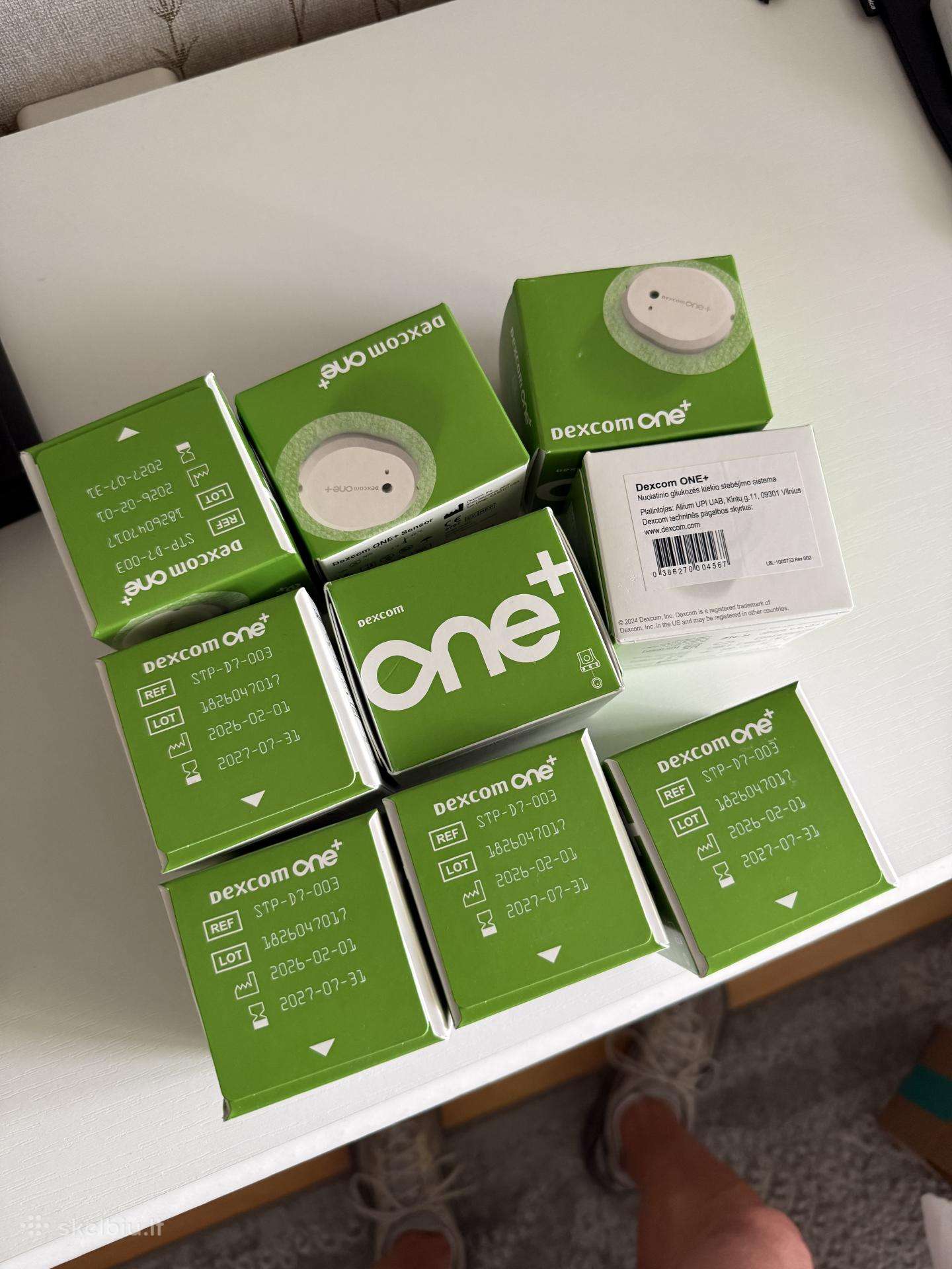 Dexcom One+ jutikliai