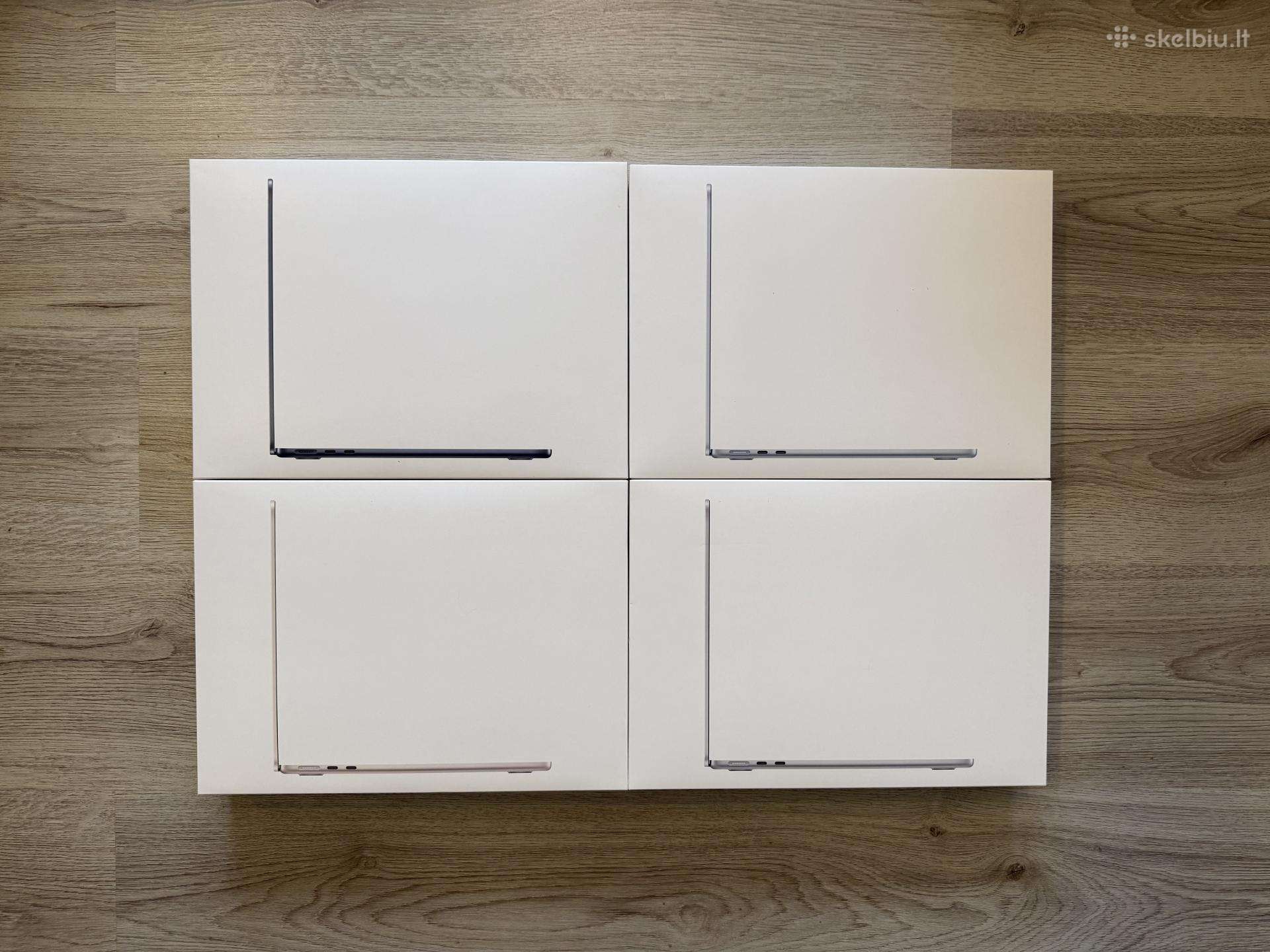 Nauji MacBook Air 13 M5 16/512gb visu spalvu