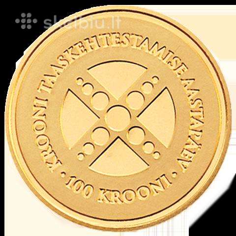 2002m - Estija 100 kroon (Estonian kroon 10) R.r.r
