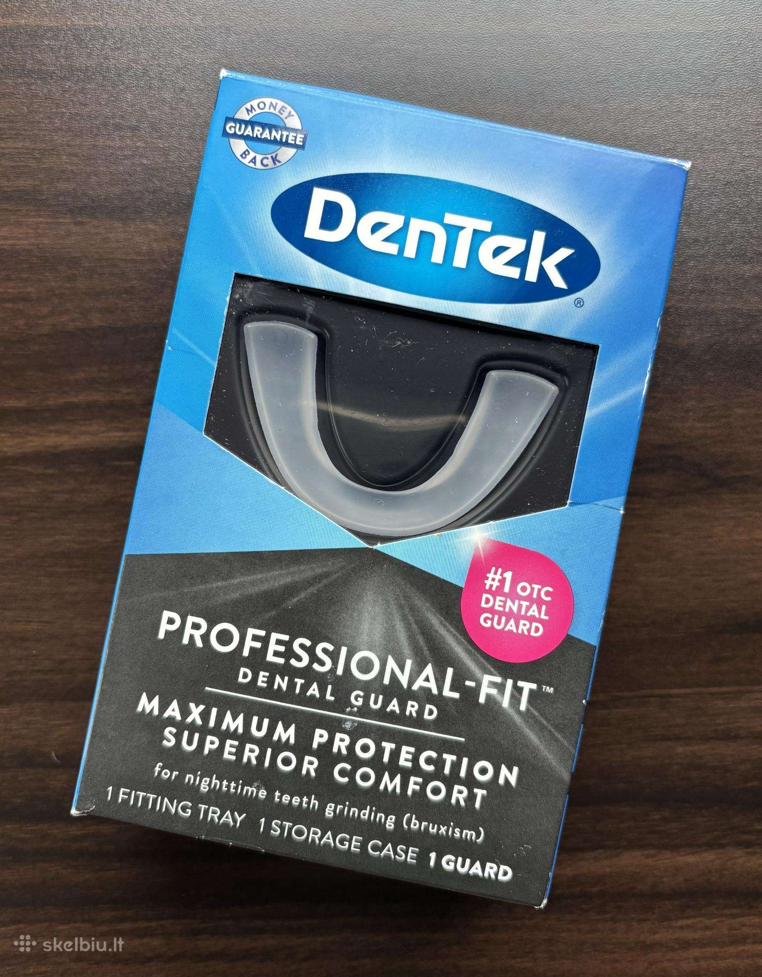 Dentek Professional-fit naktinė dantų kapa