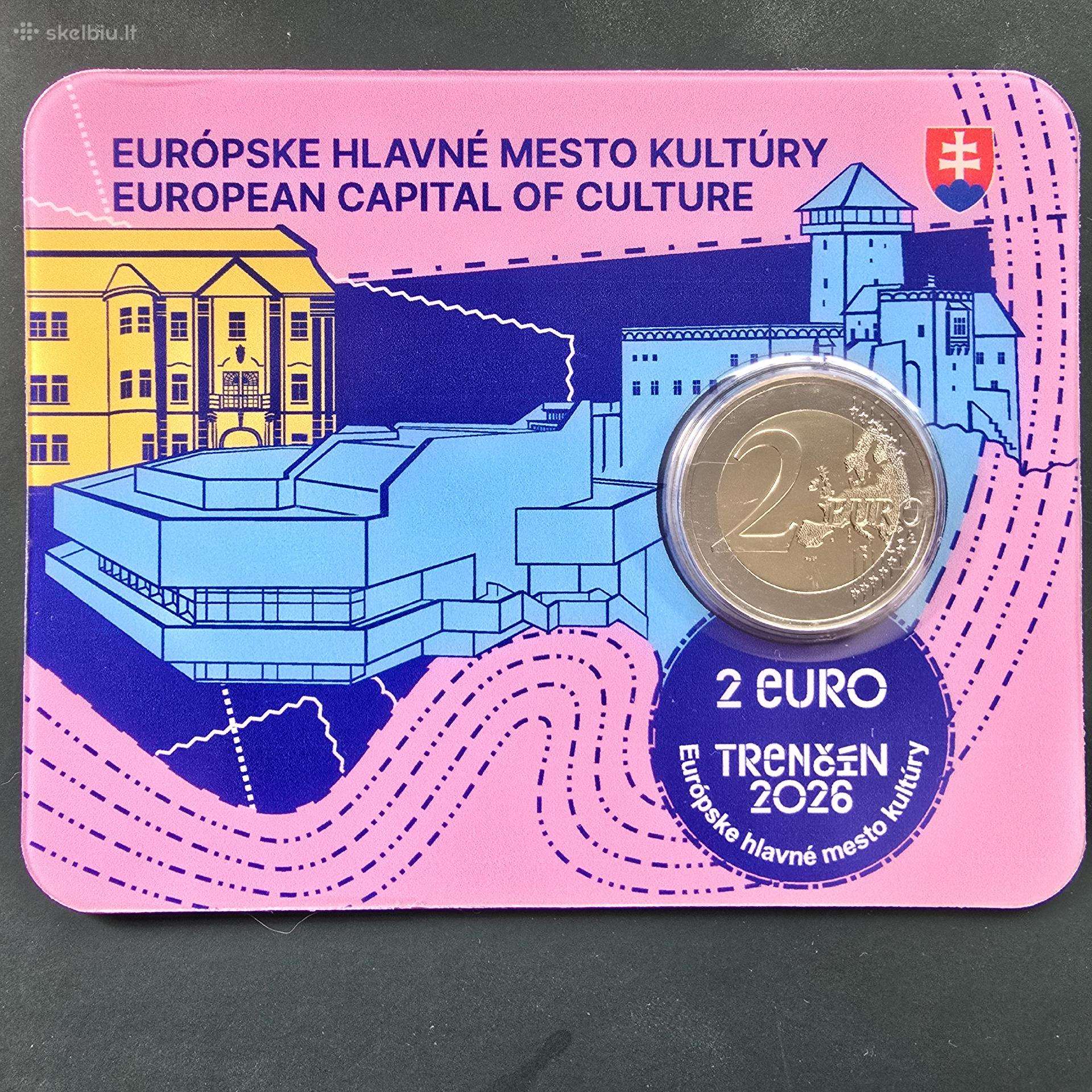 Slovakija 2026 2eu kortelėje Bu Trenčinas