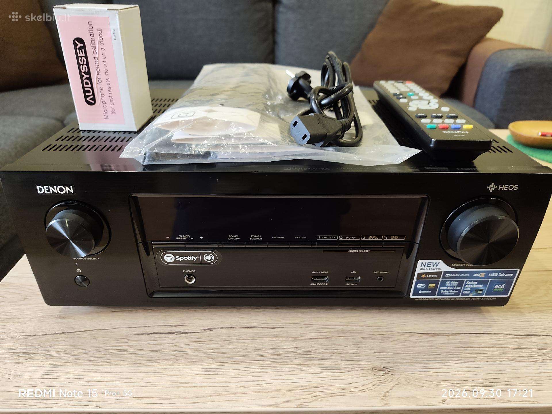Denon namu kino resyveris