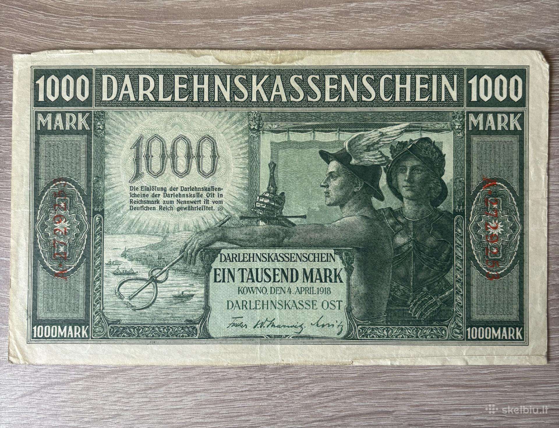 1918 m. 1000 Vokietijos markių