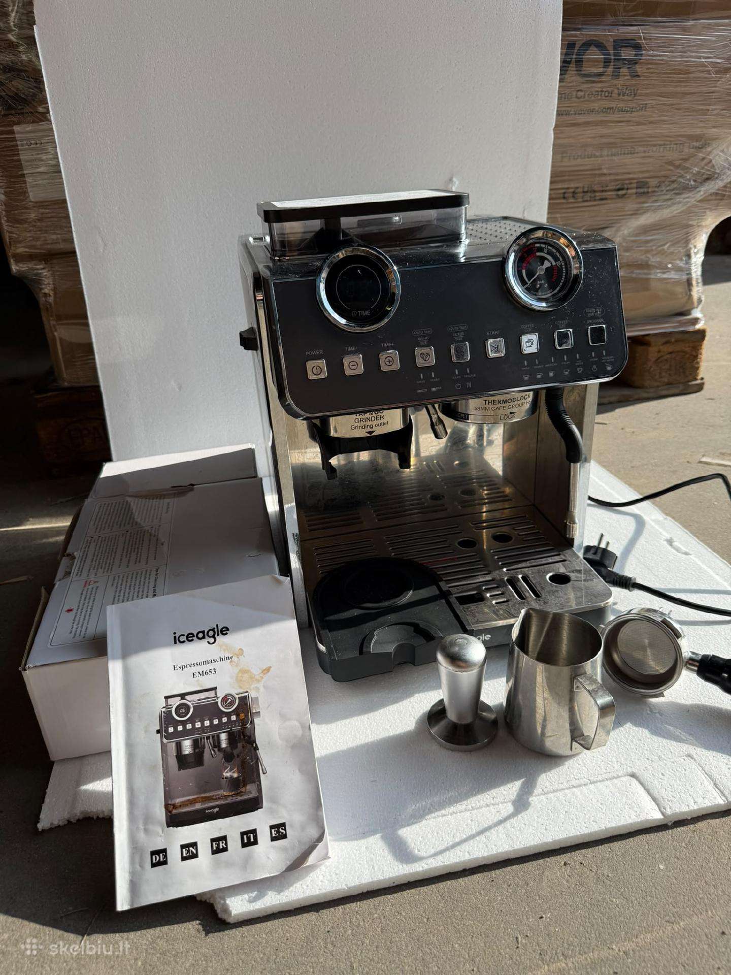 Iceagle Em653 espresso kavos aparatas