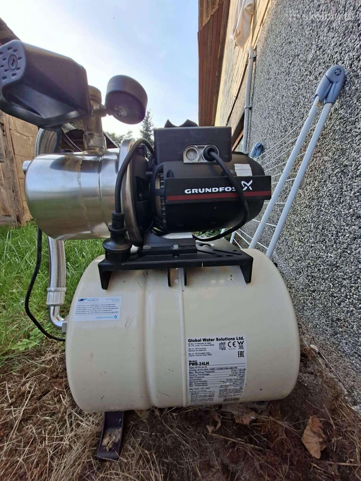 Autojp4-60h hidroforas dalimis(vandens tiek.sist.)