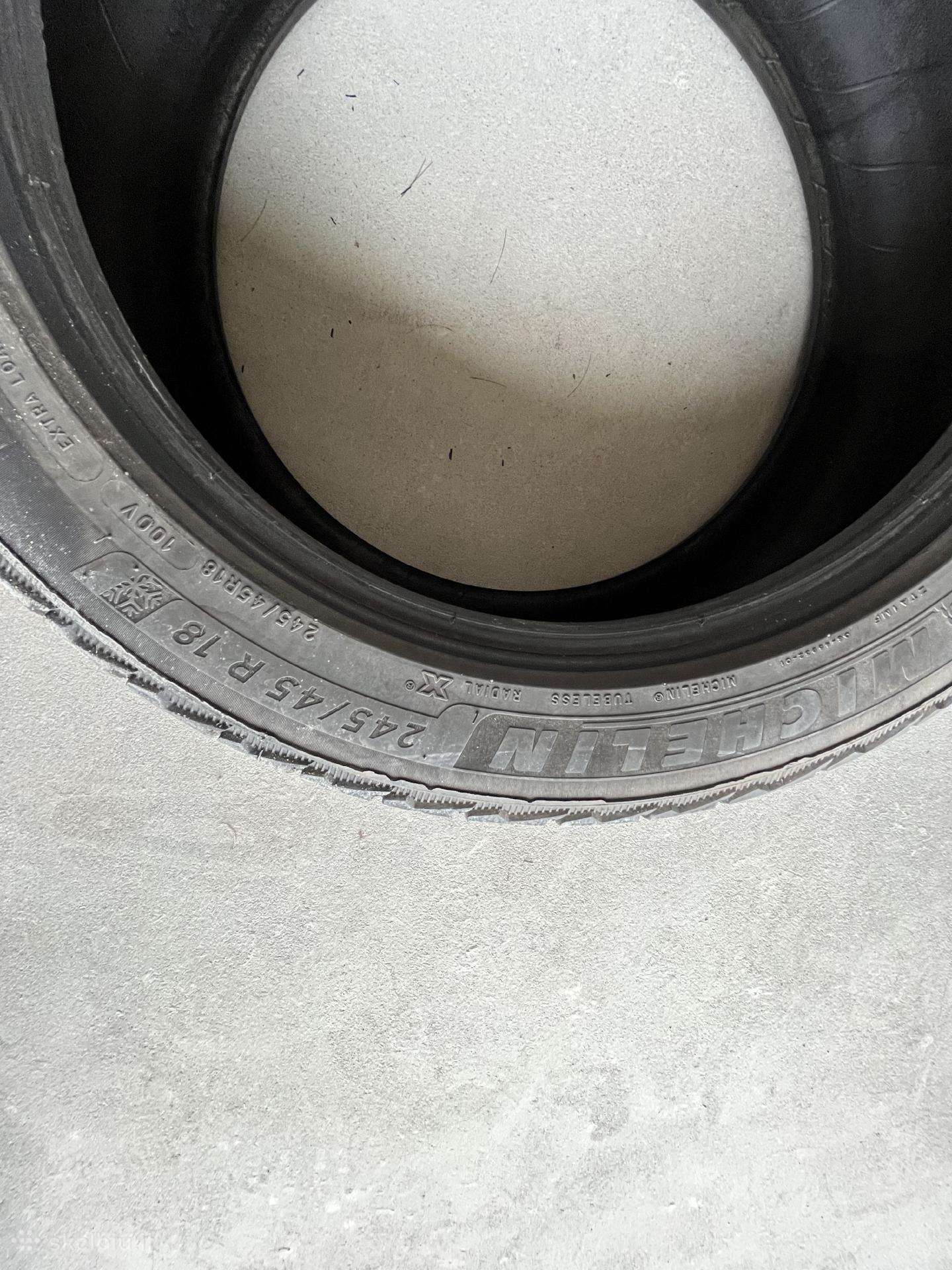 Parduodu 4 michelin pilot alpin 5 žiemines