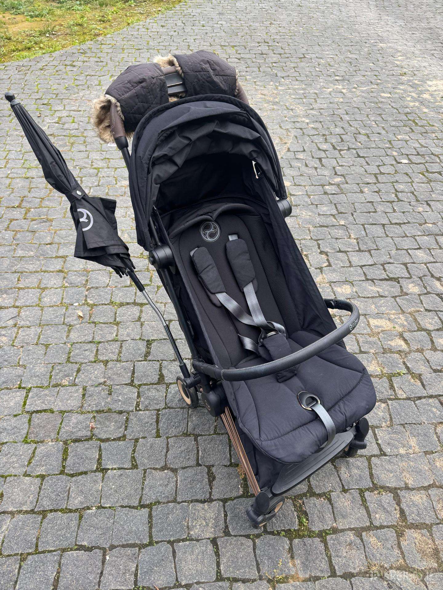 Cybex Mios Platinum vežimėlis + daug priedų