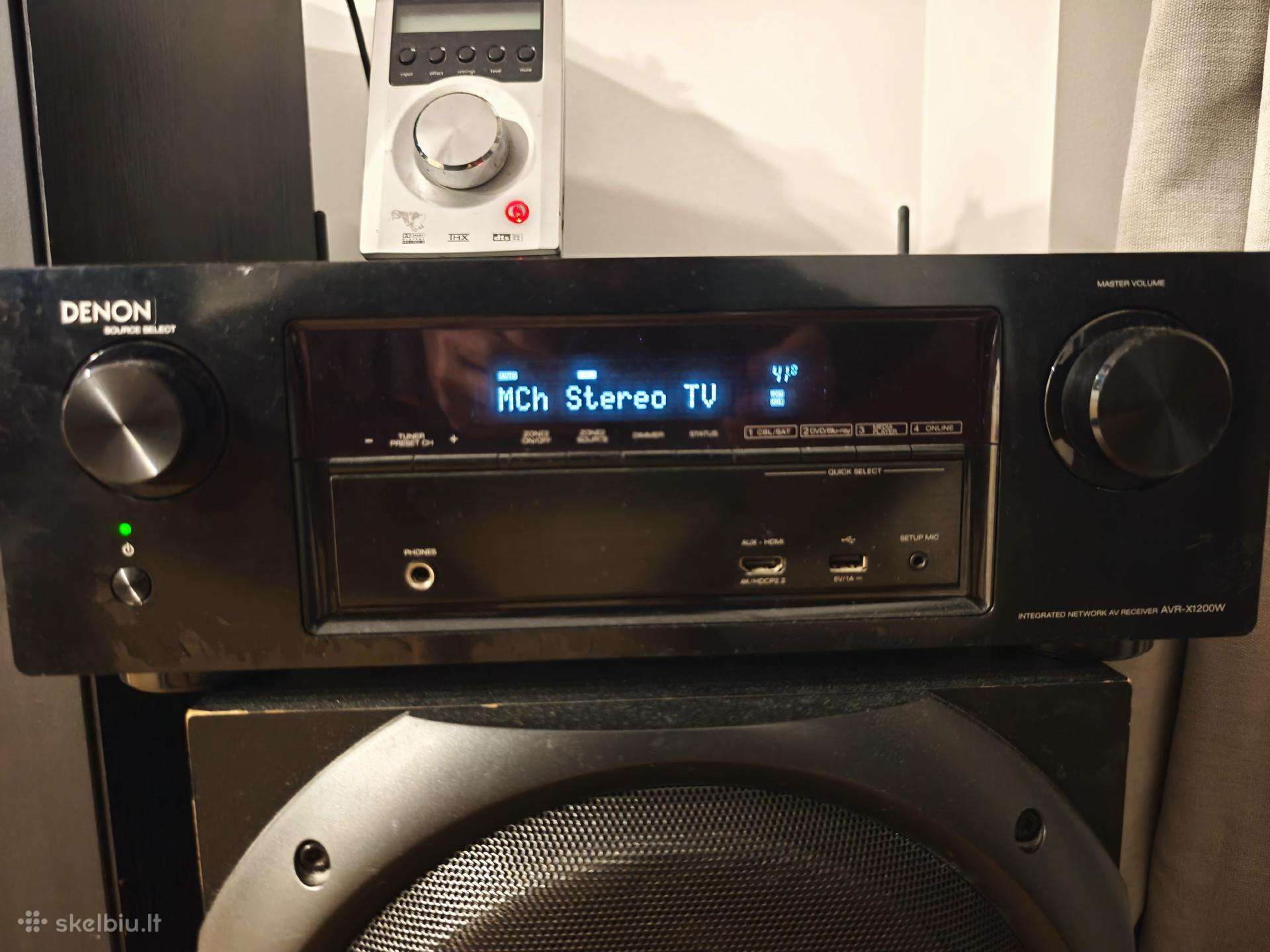 Denon Avr-x1200w 7.2 namų kino resyveris