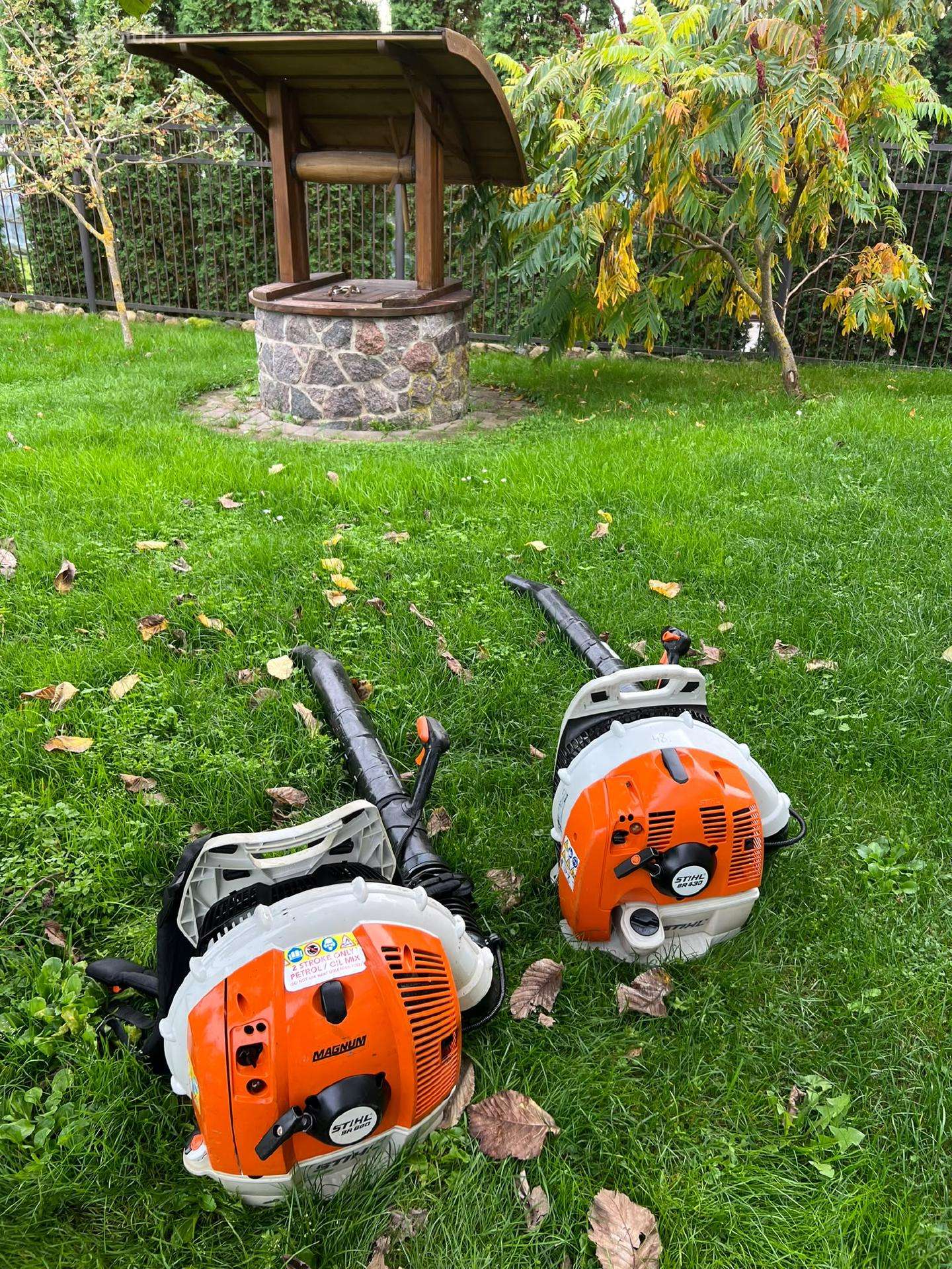 Stihl Br600,stihl Br430 lapu pustuvas