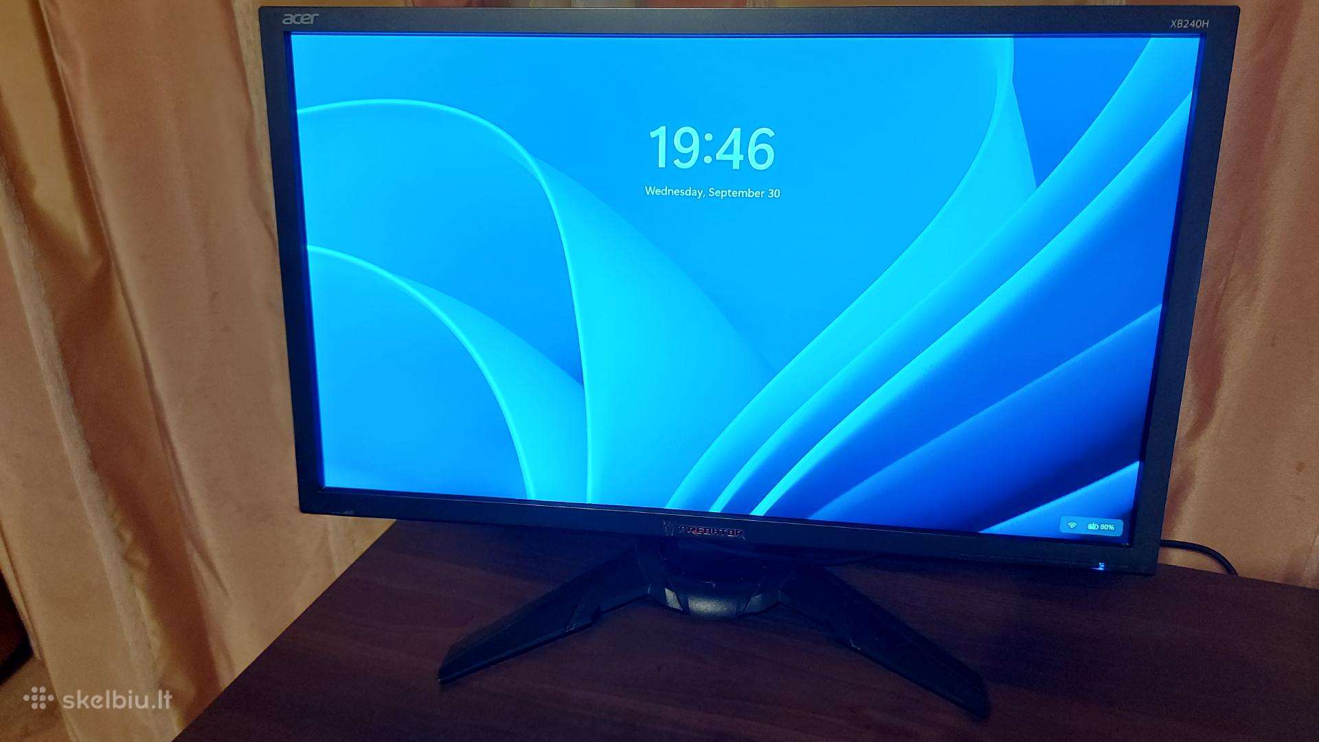 Žaidimų monitorius Acer Predator Xb240h