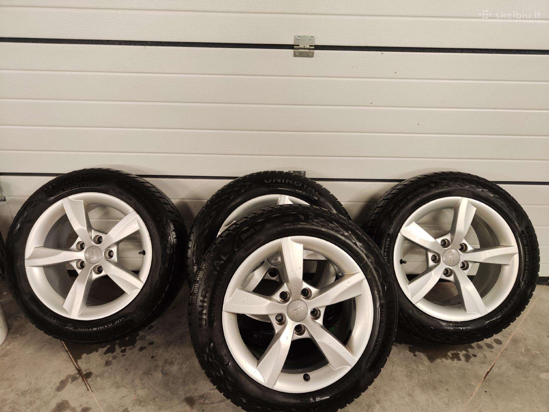 Audi ratlankiai su M+s padangomis
