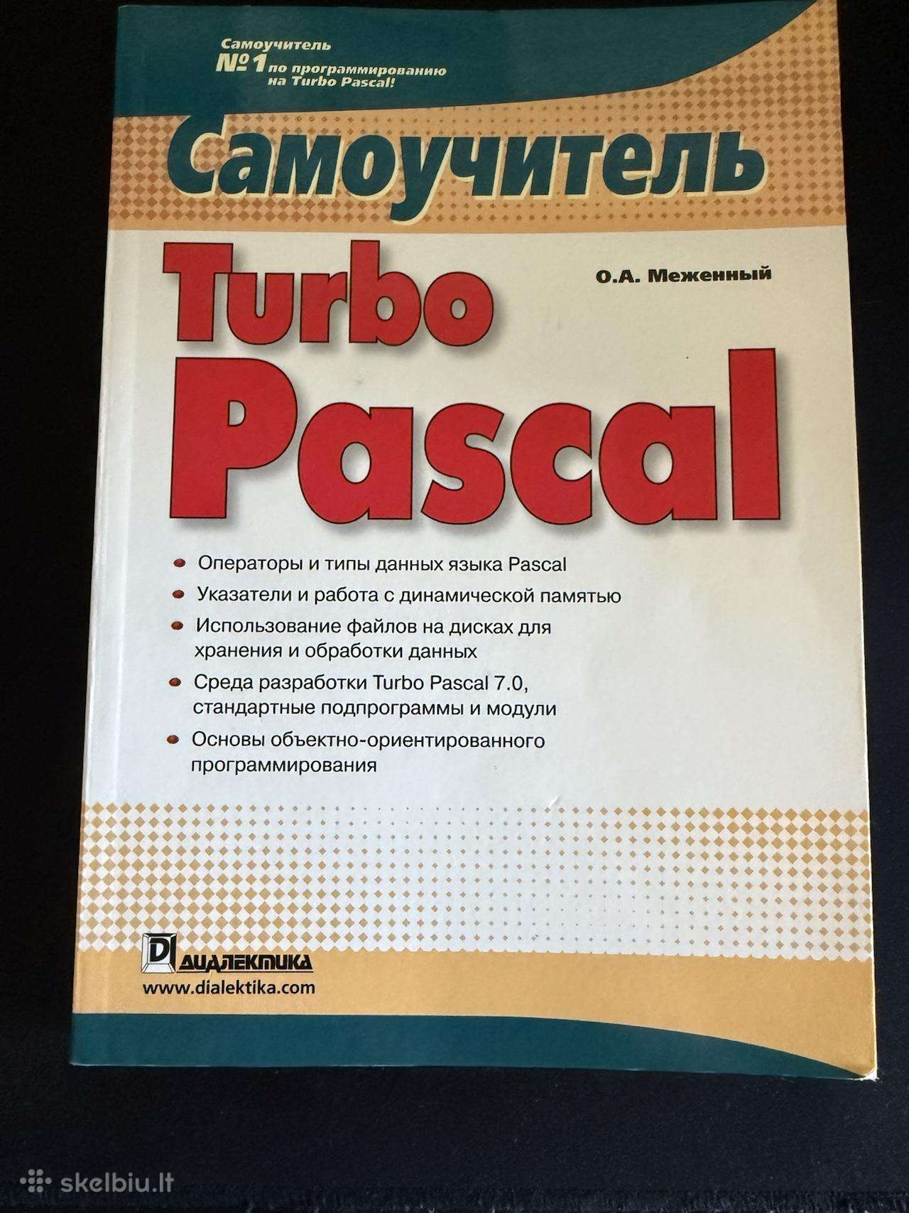 Savimokos vadovas Turbo Pascal