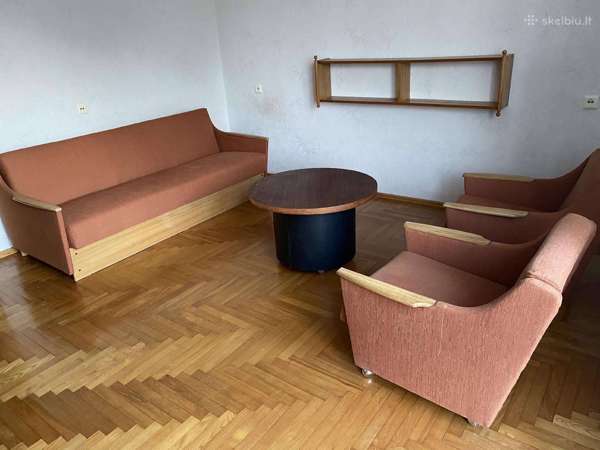 Parduodu minkštų baldų komplektą