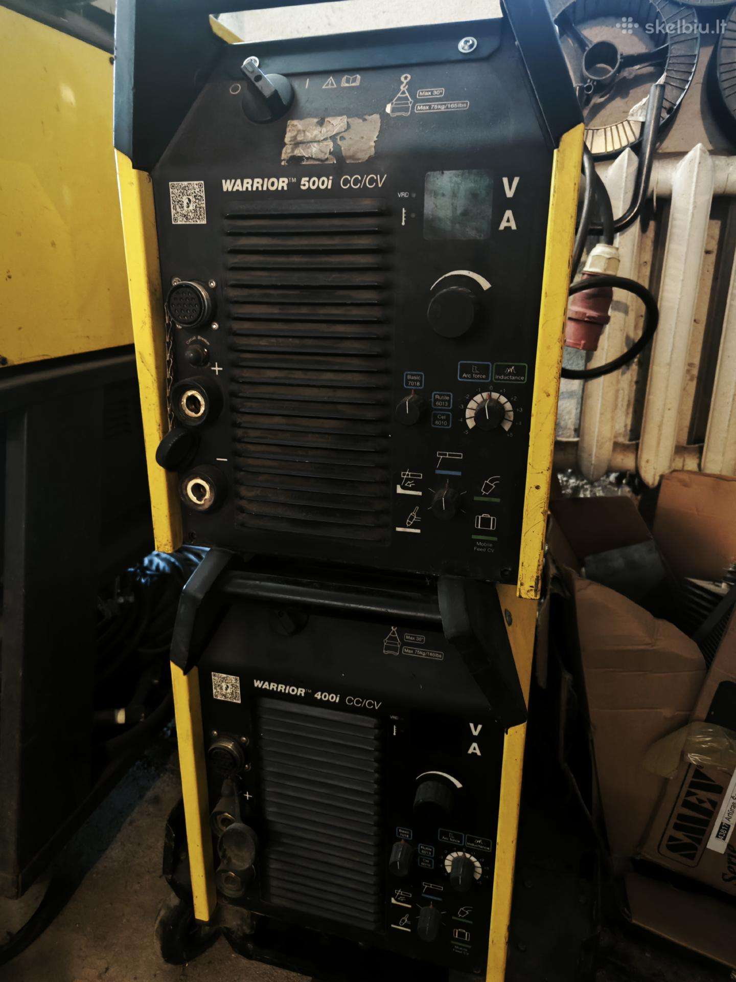 Esab cc/cv 400i ir cc/cv 500i Tig , mma , mig