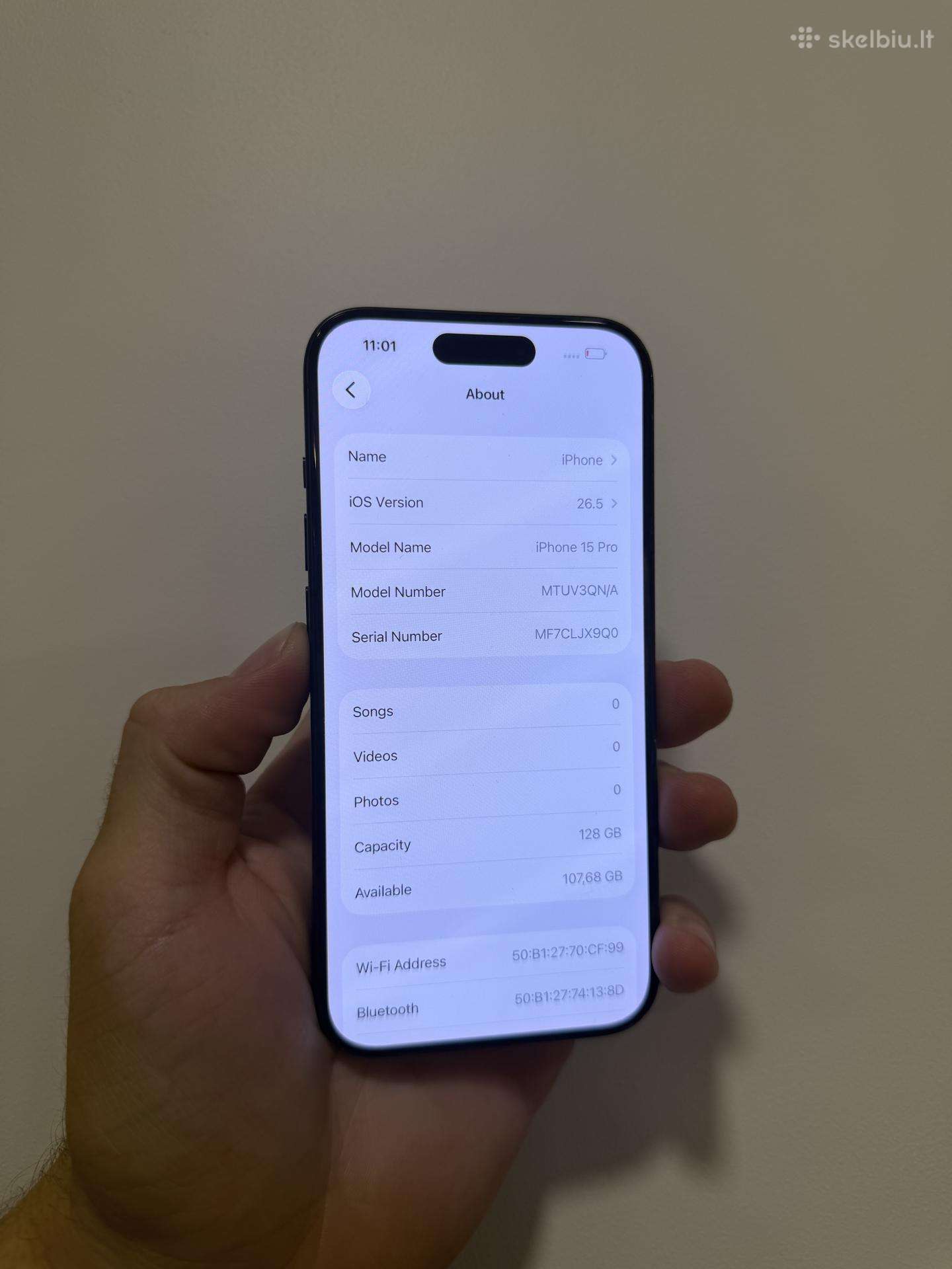 iPhone 15 Pro 128