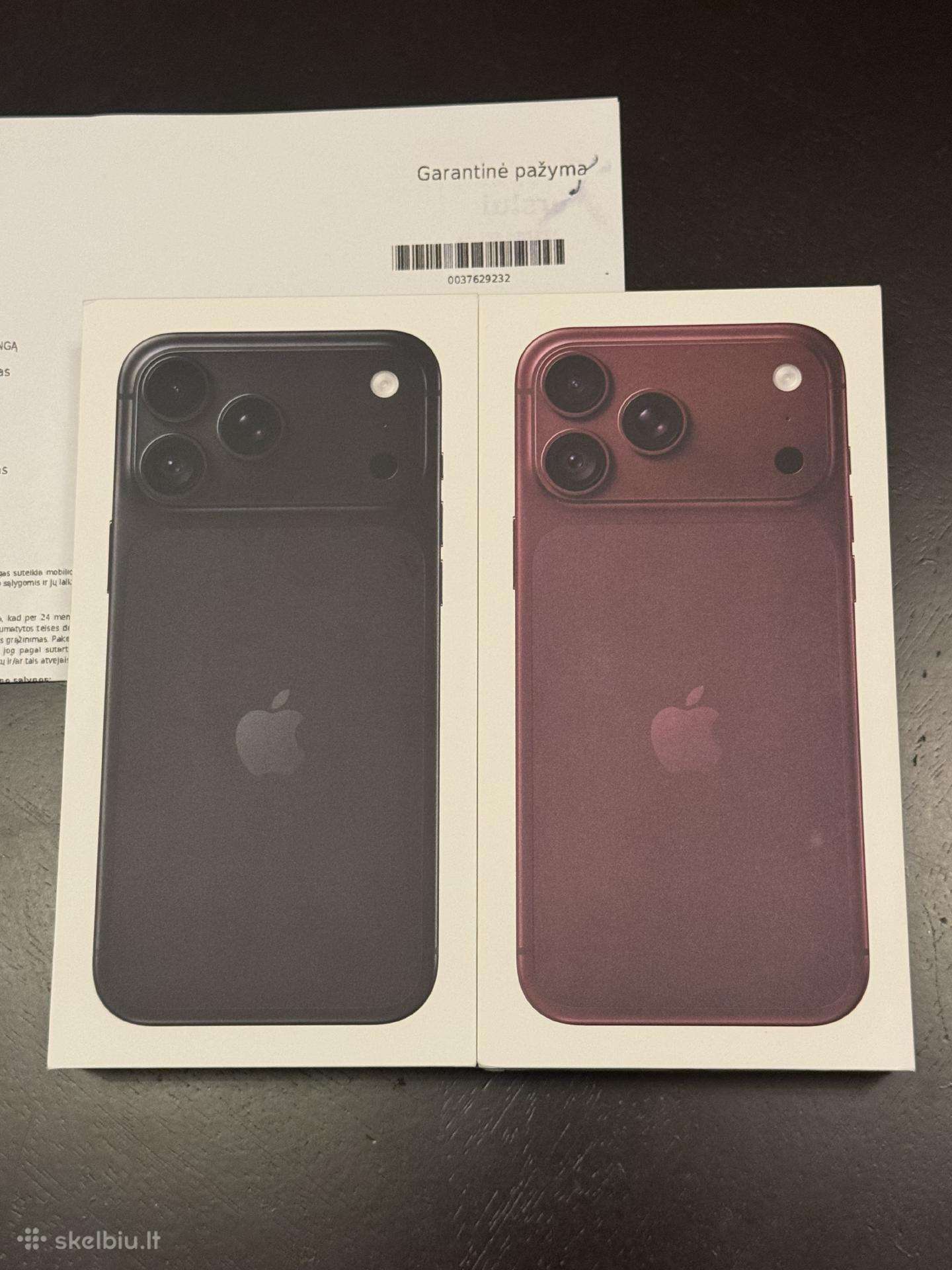 iPhone 18 Pro Max 256gb lietuviškas