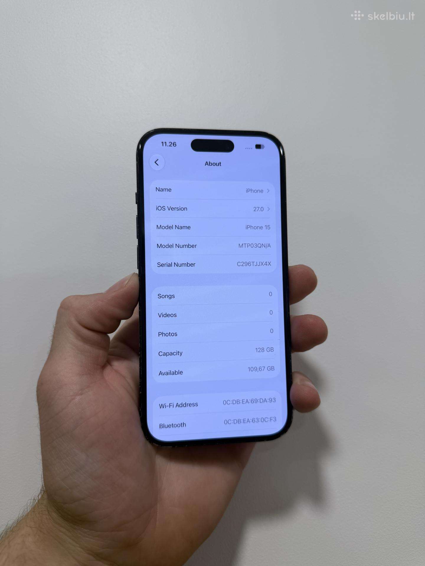 iPhone 15 128
