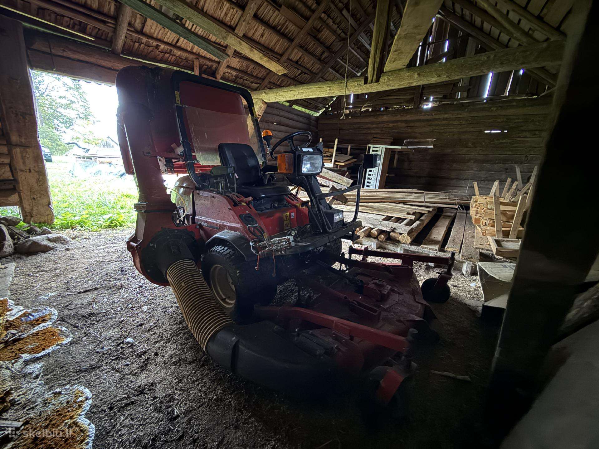 Žoliapjovė traktoriukas Shibaura Cm314