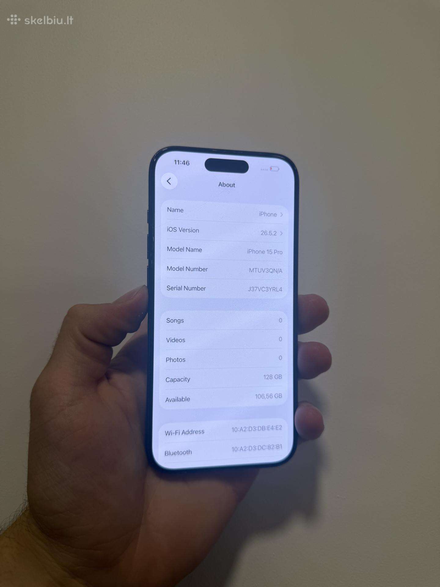 iPhone 15 Pro 128