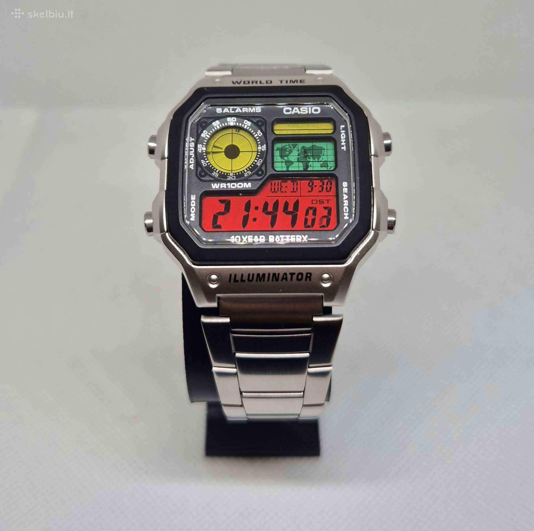 Išskirtiniai/vienetiniai Casio laikrodžiai