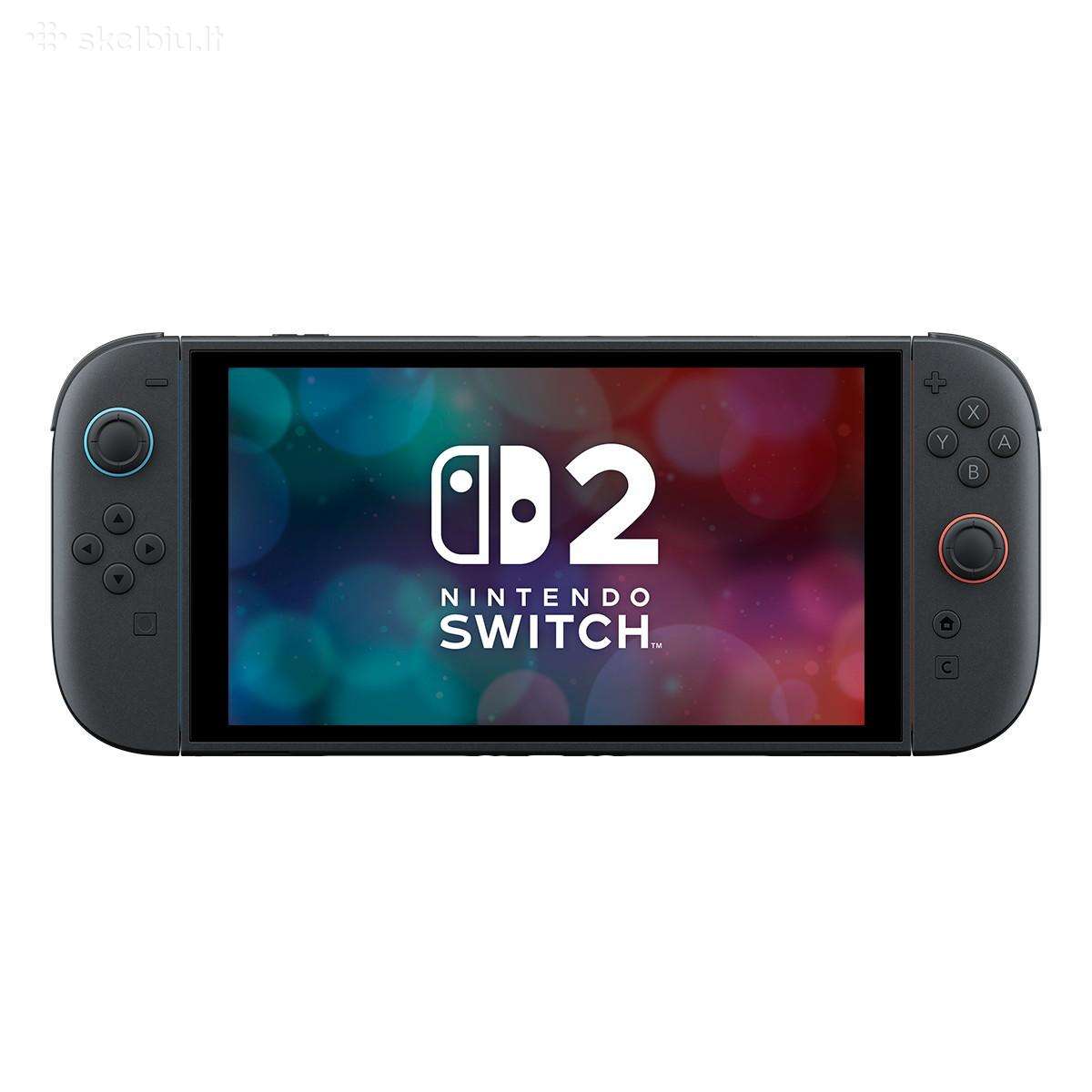 Nintendo Switch 2 su garantija ir 3 žaidimais