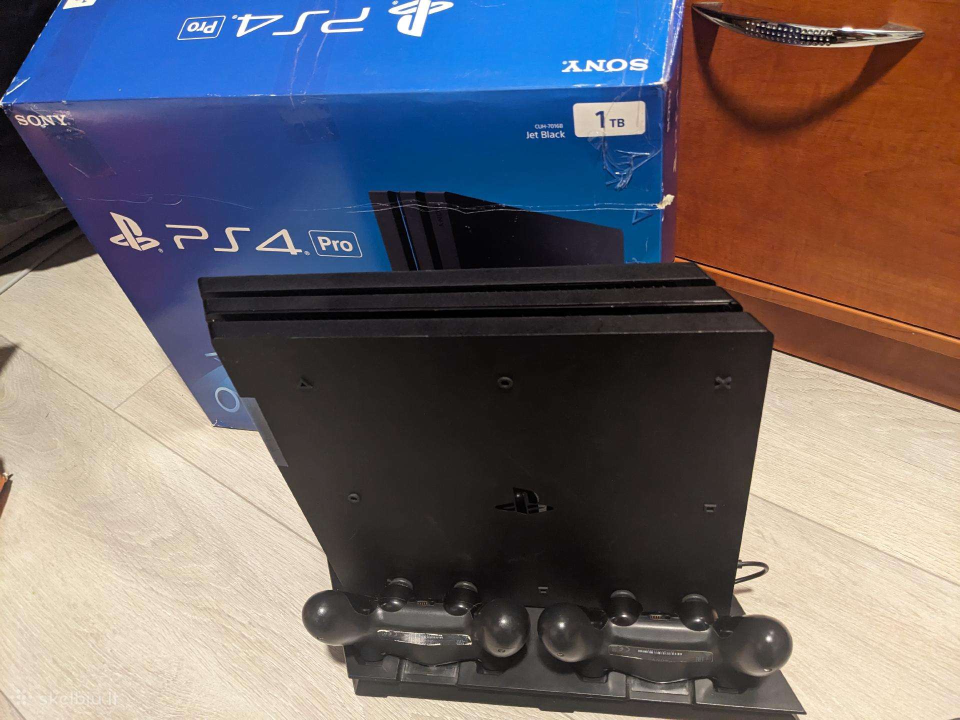 Ps4 pro jailbreak su zaidimais ir krovimo stovu