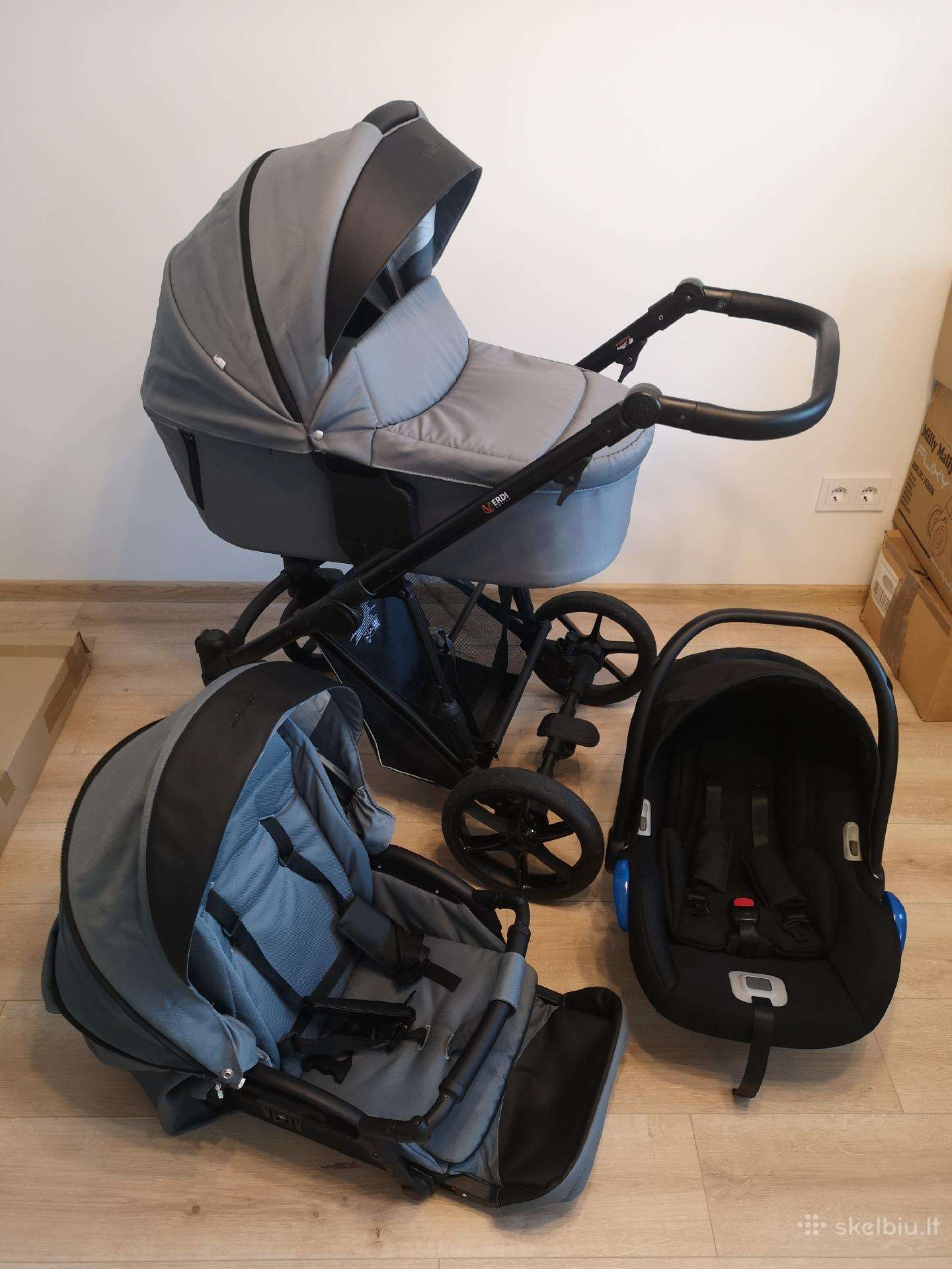 Verdi Monaco 3in1 vežimėlis