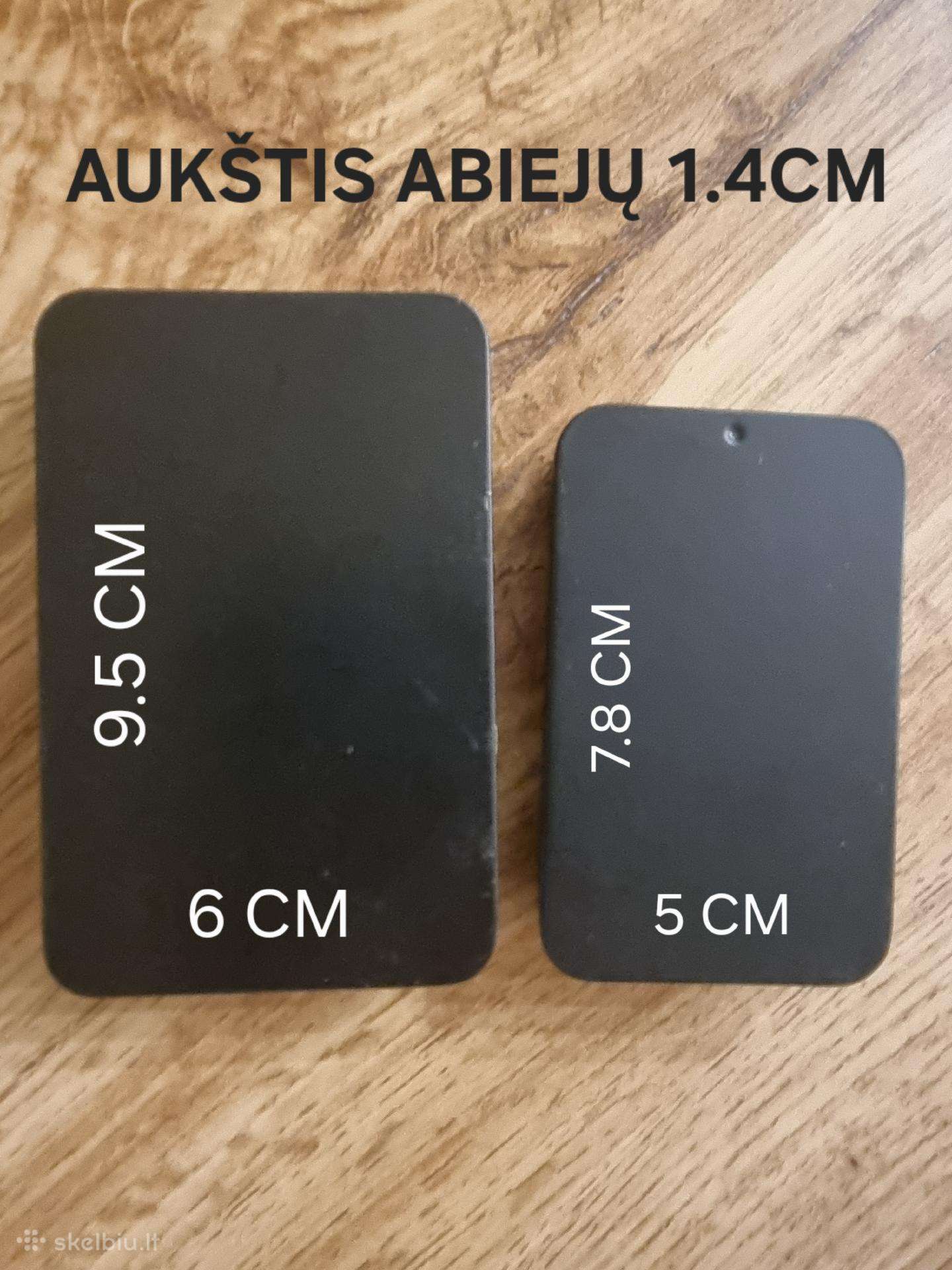 Metalinės dėžutės - 7 vnt. už 10 Eu