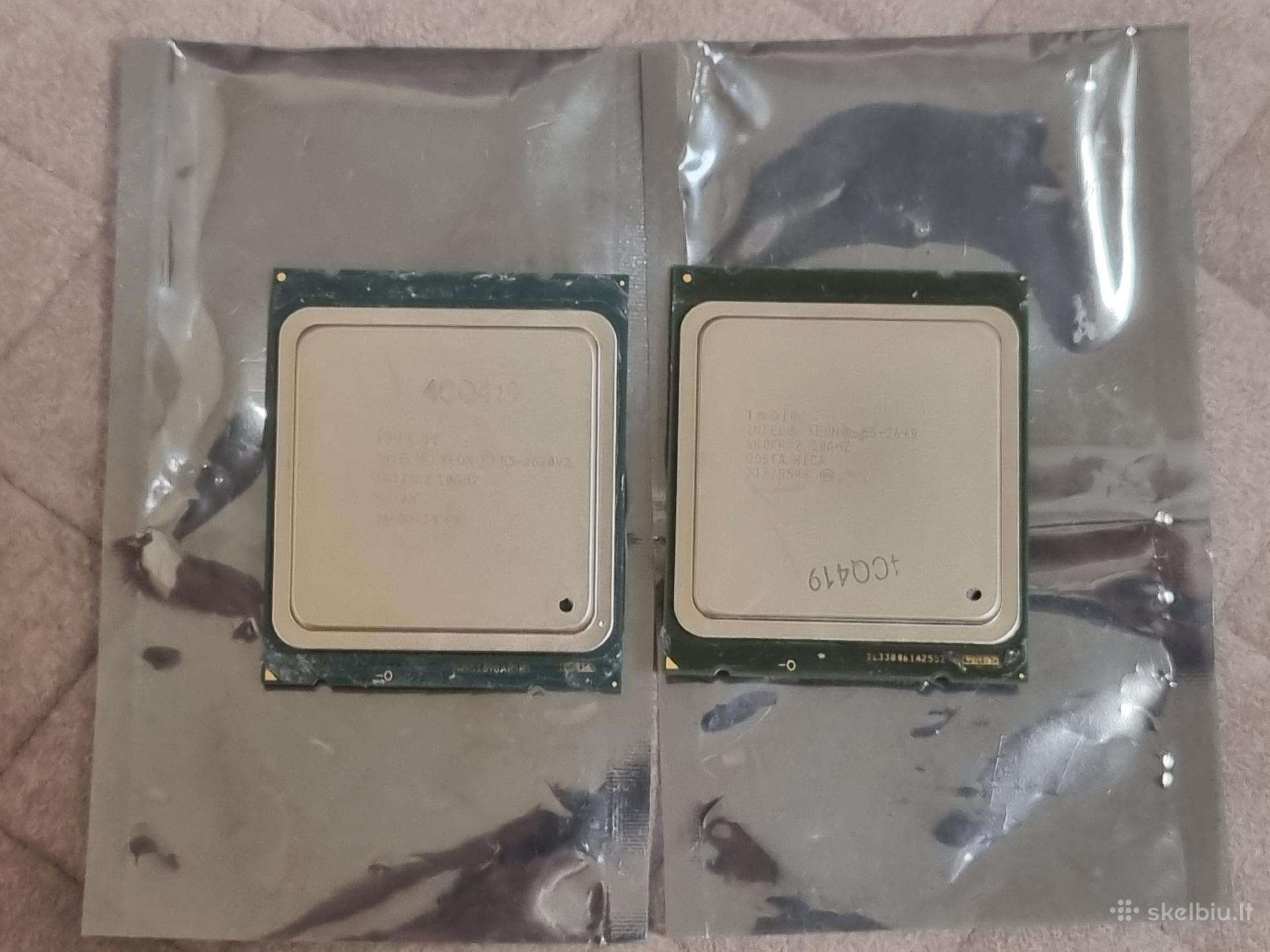 Xeon 2620v2, 2640 - 5 eu