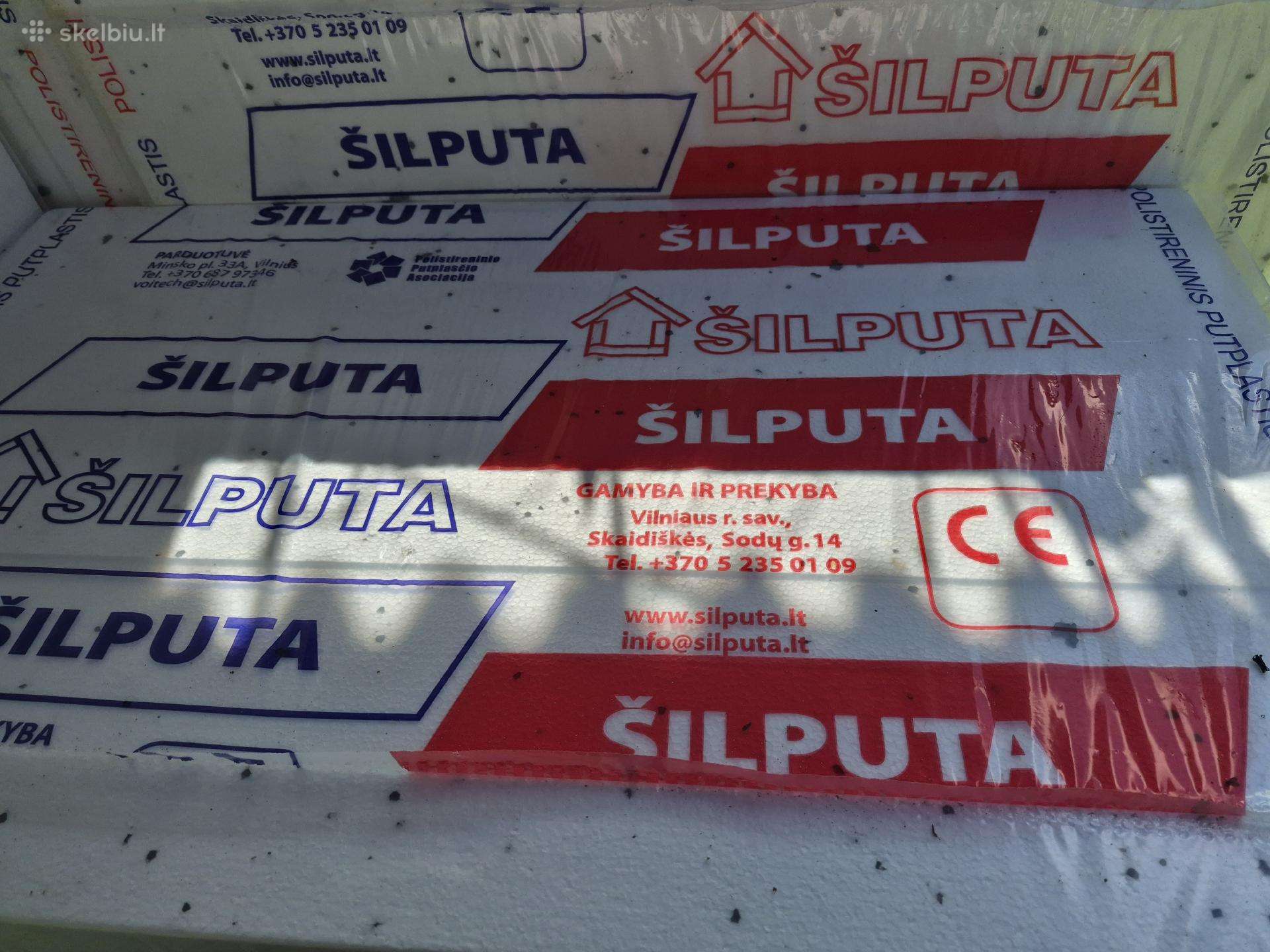 Dovanoju putų polistirolo likučius