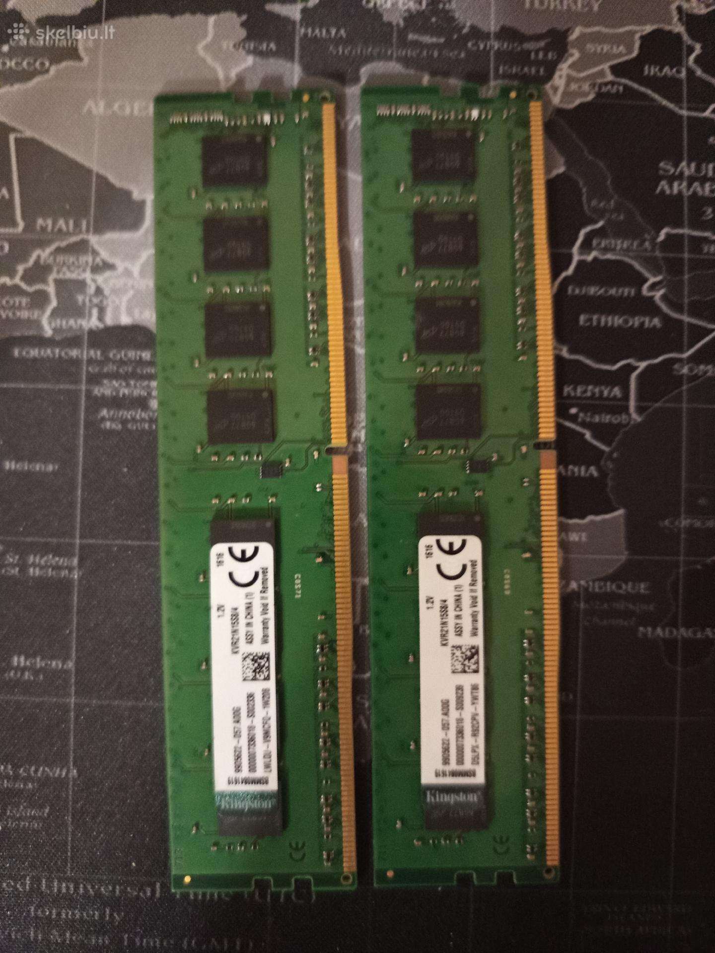 Labai geri 2x4 GB ddr4 RAM