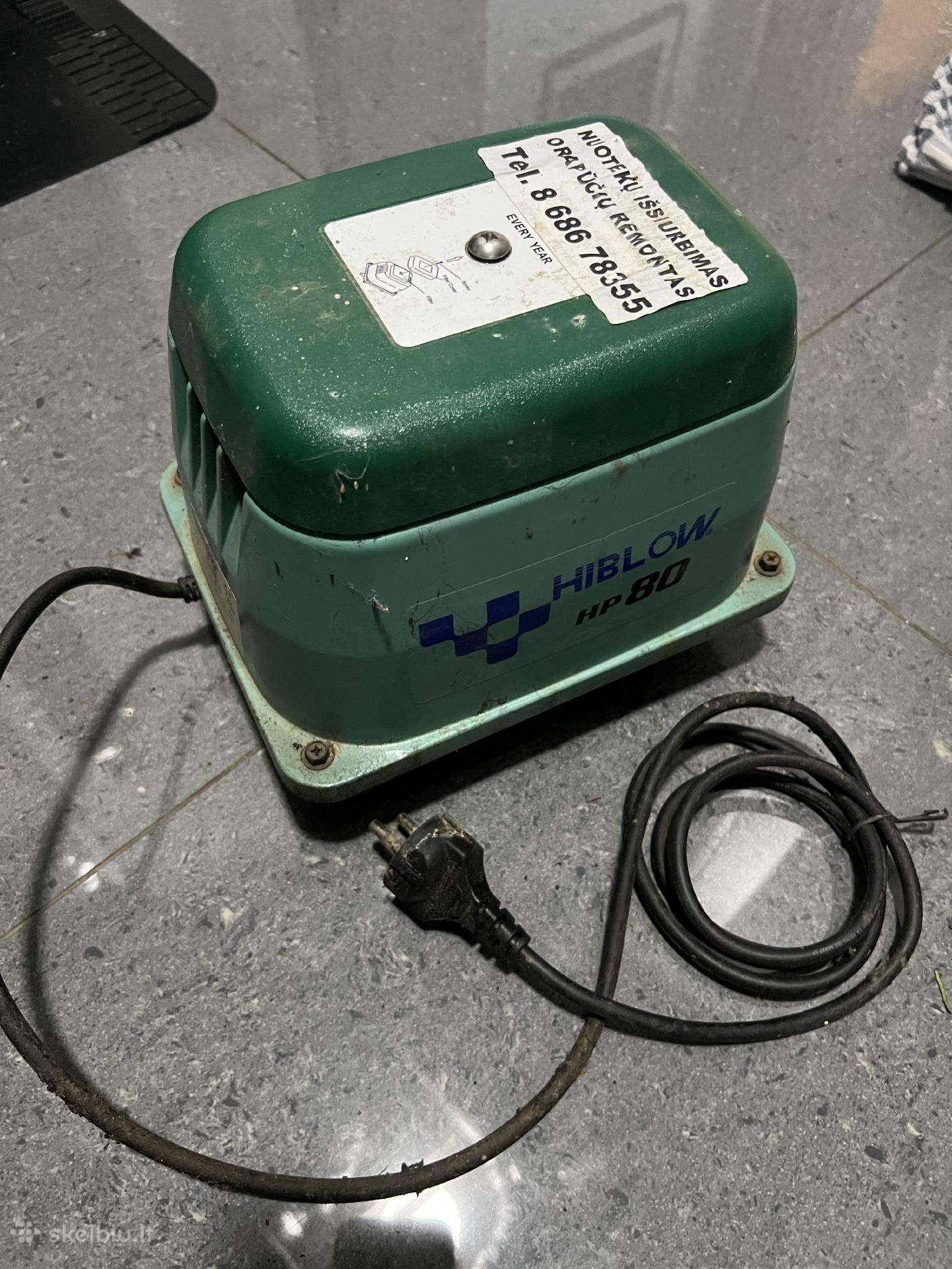 Membraninė orapūtė Hiblow Hp-80