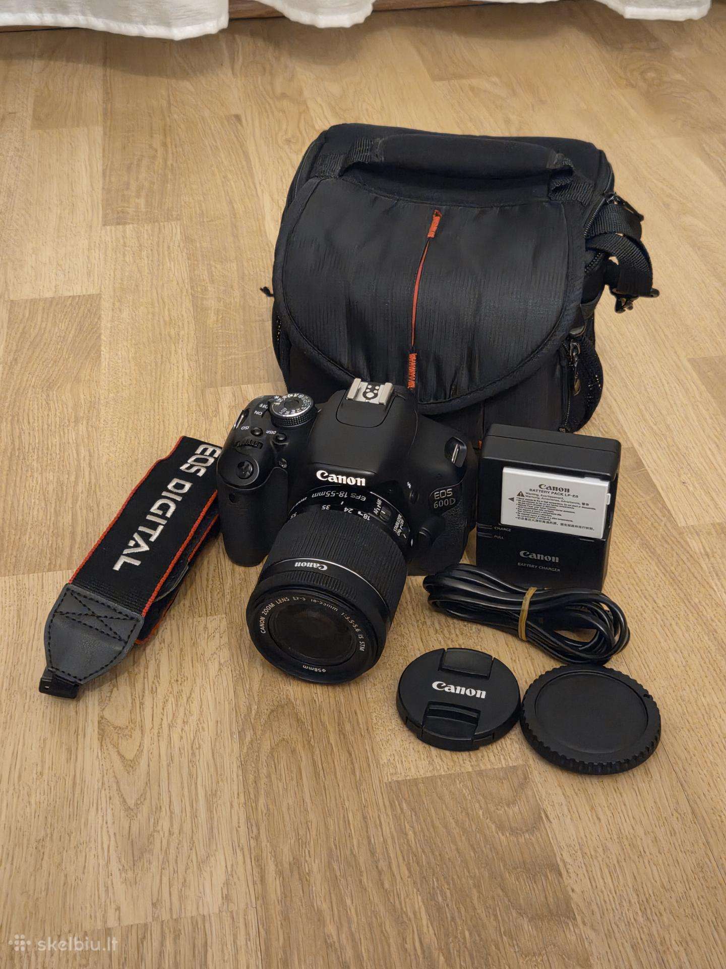 Canon EOS 600d / Dslr / 18-55mm / 13k kadrų