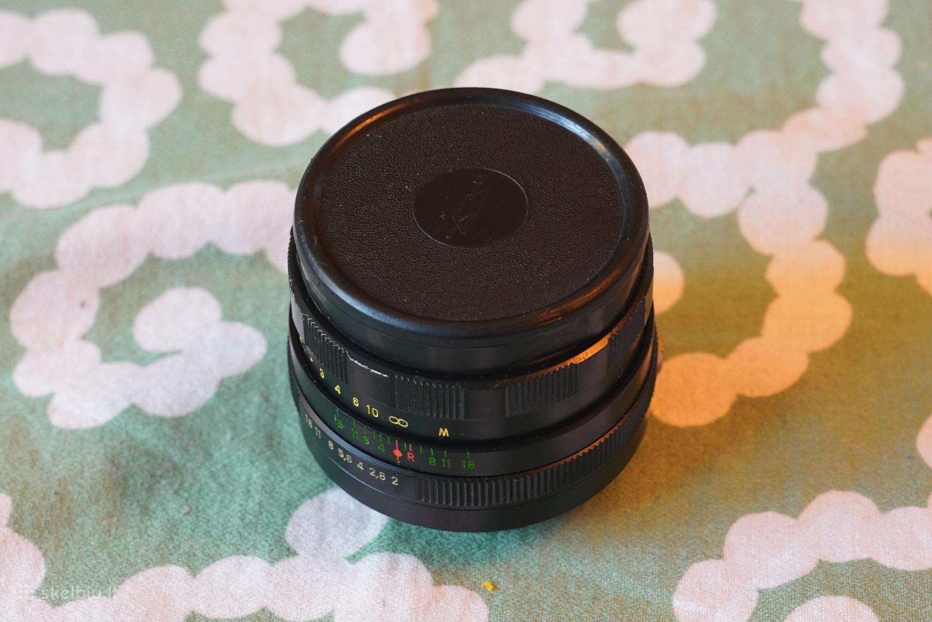 Objektyvas Helios 44m 58mm F2 Mc