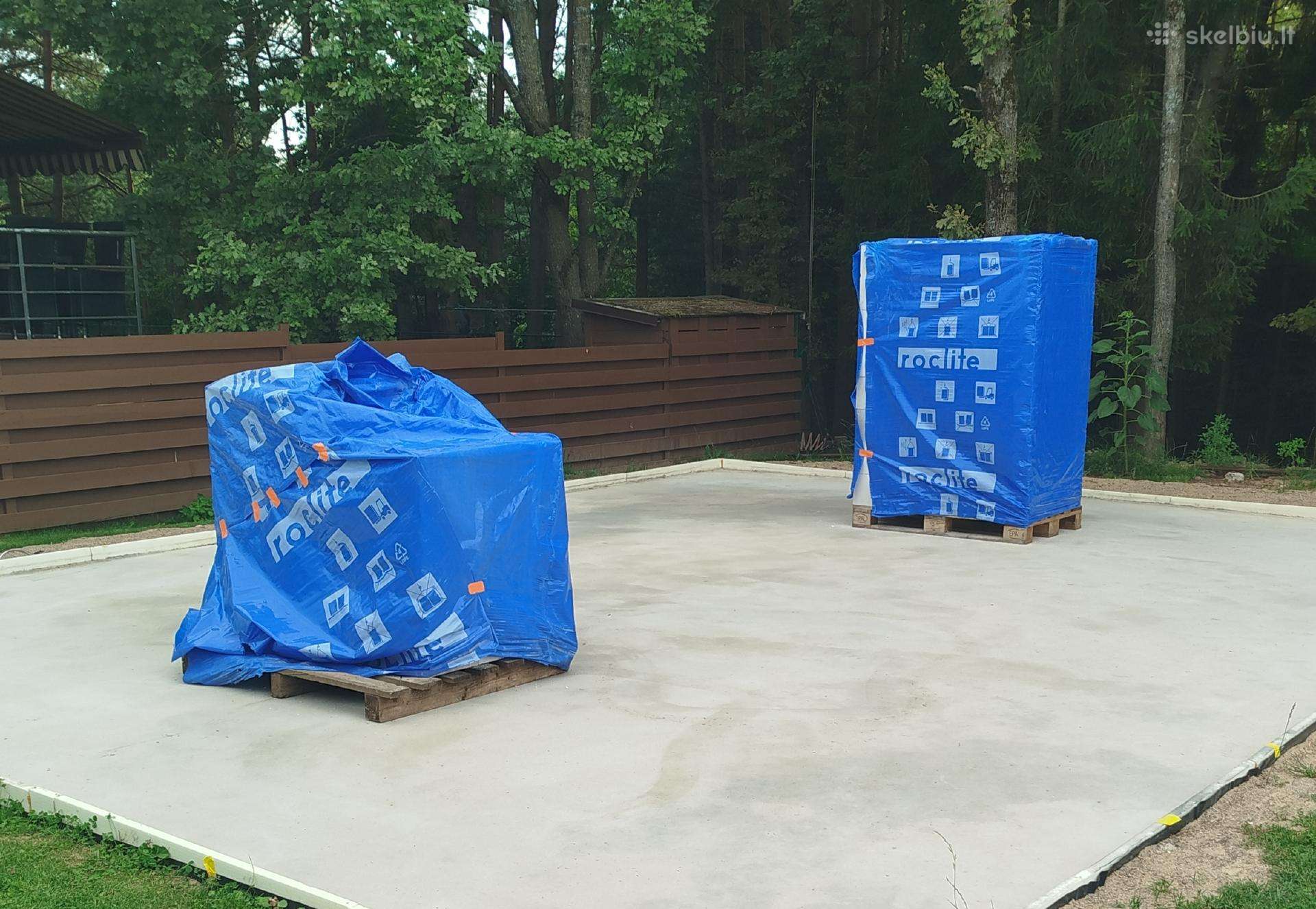 Dujų silikato blokeliai ir Cementas