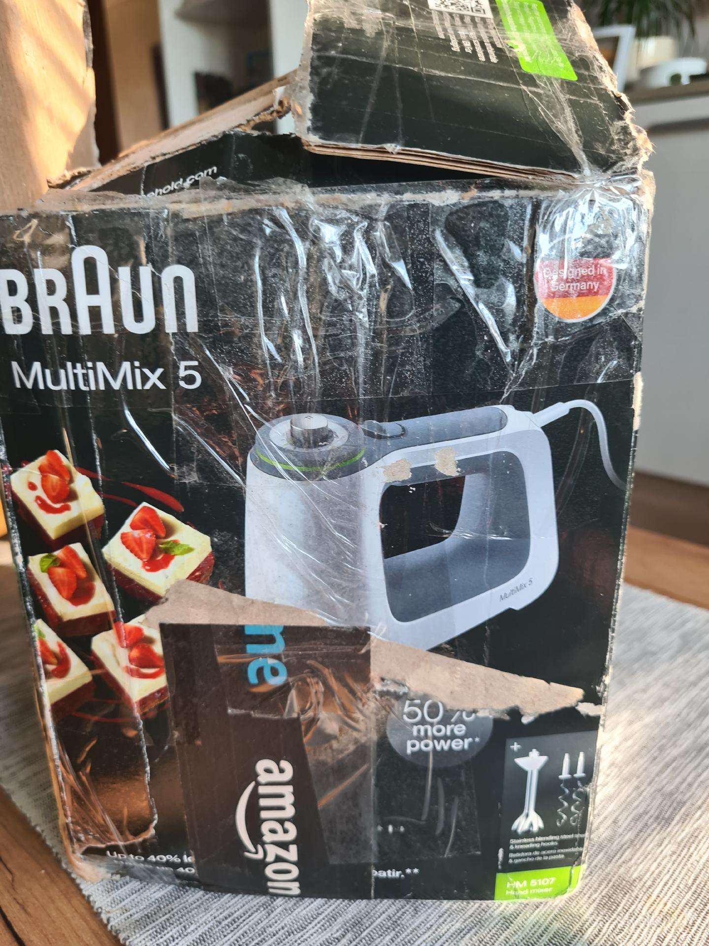 Braun Multimix 5 (Hm 5107)komplektas neveikiantis