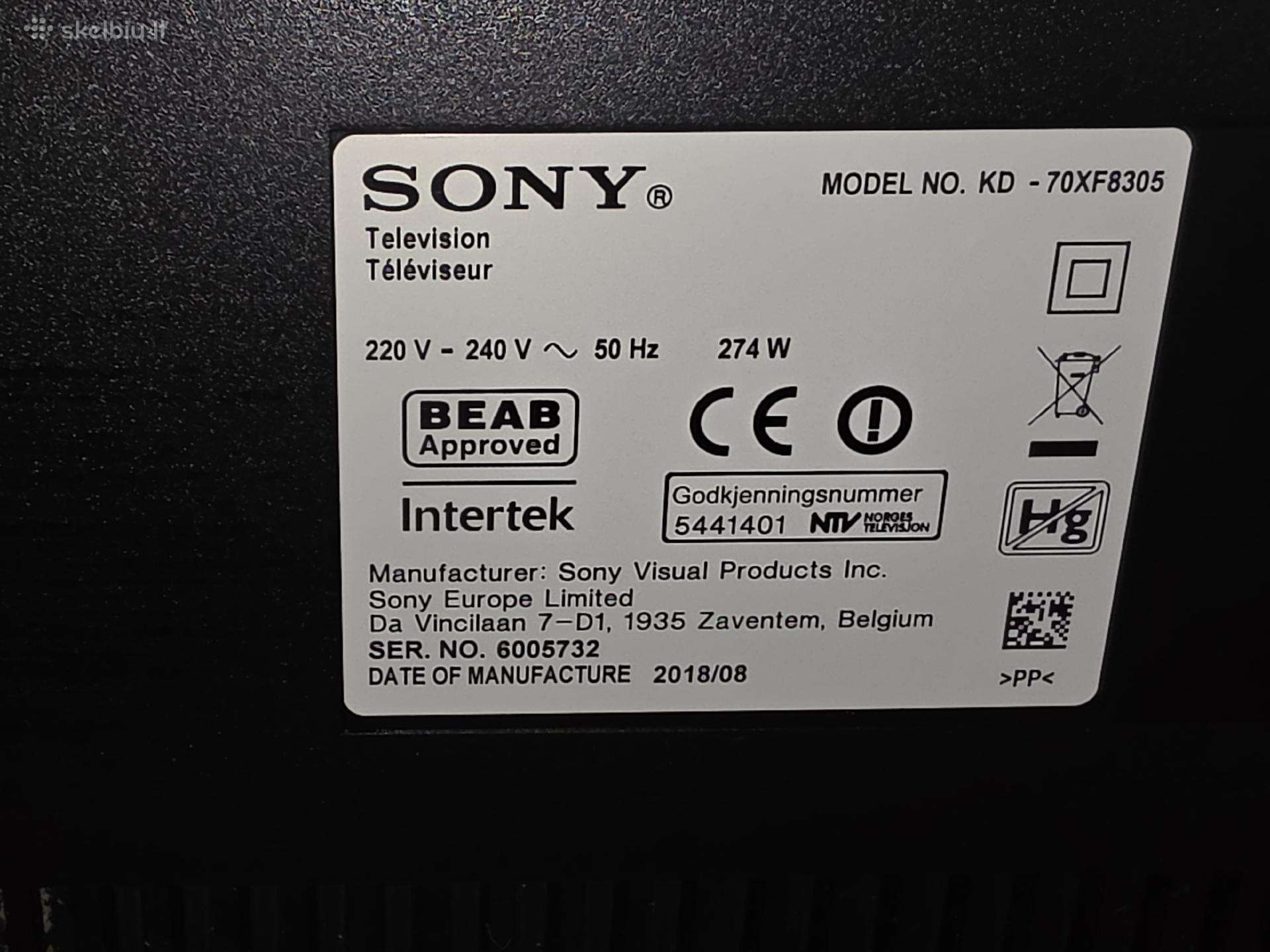 TV Sony