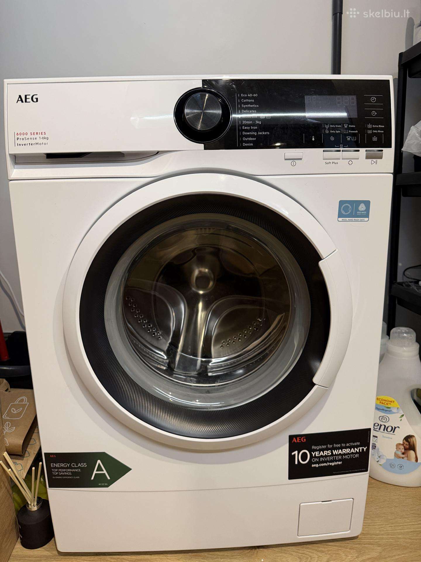 Skalbimo mašina Aeg 6000