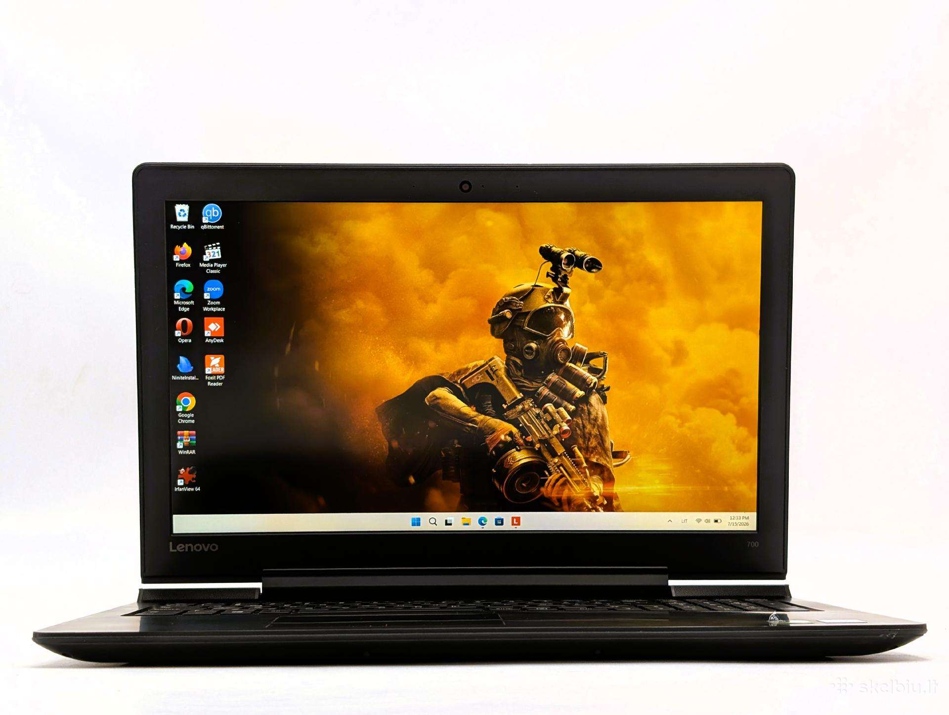 Lenovo Legion Y520 i5-6300hq 256gb+1tb Žaidimams
