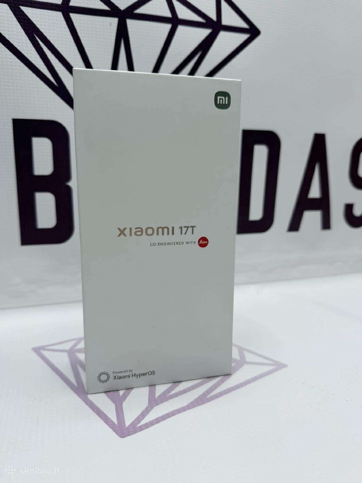 Xiaomi 17t (12gb/256gb). Siunčiame