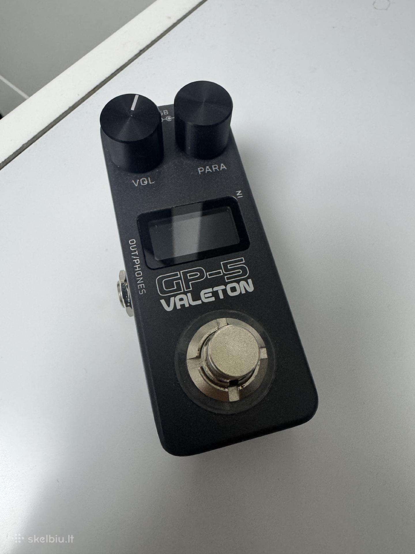 Valeton Gp-5 multi-effects gitaros pedalas