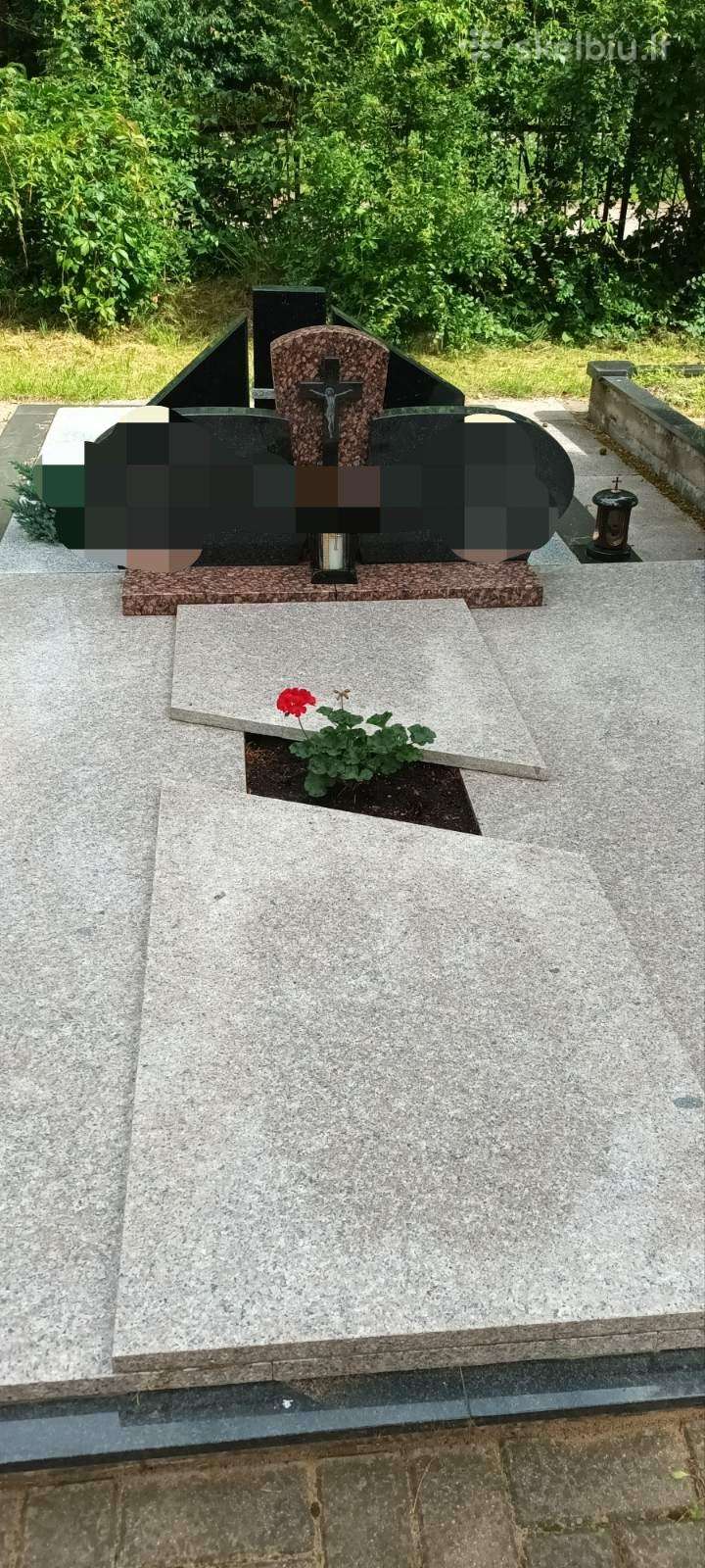 Granito plokščių komplektas