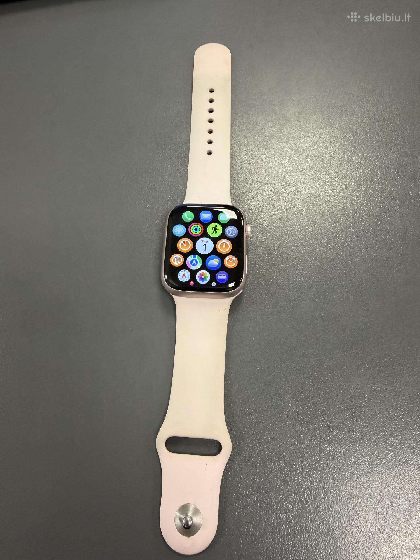 Apple Watch 9 GPS +cellular 45mm su garantija