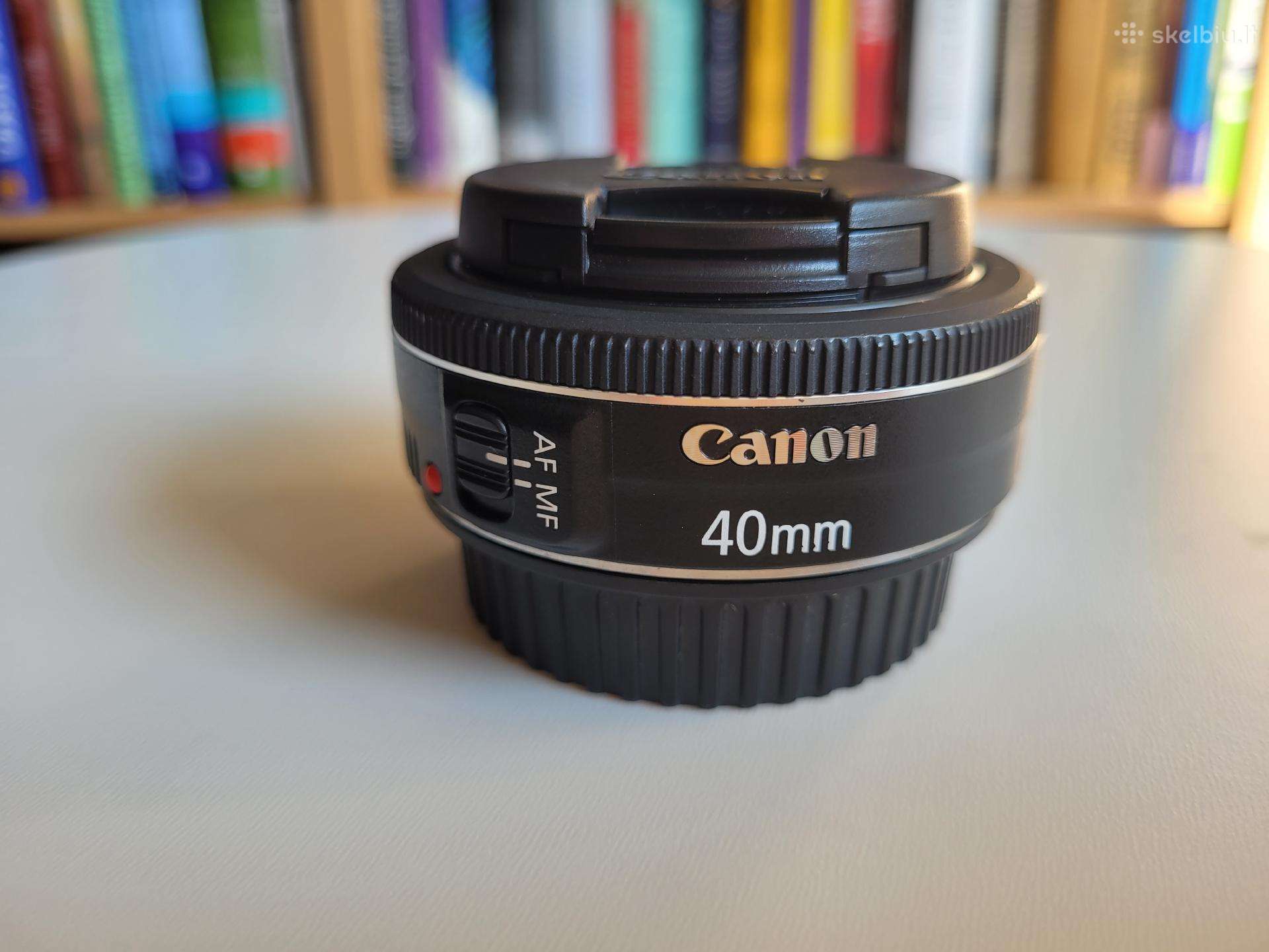 Parduodu Canon 40mm f2,8 objektyvą