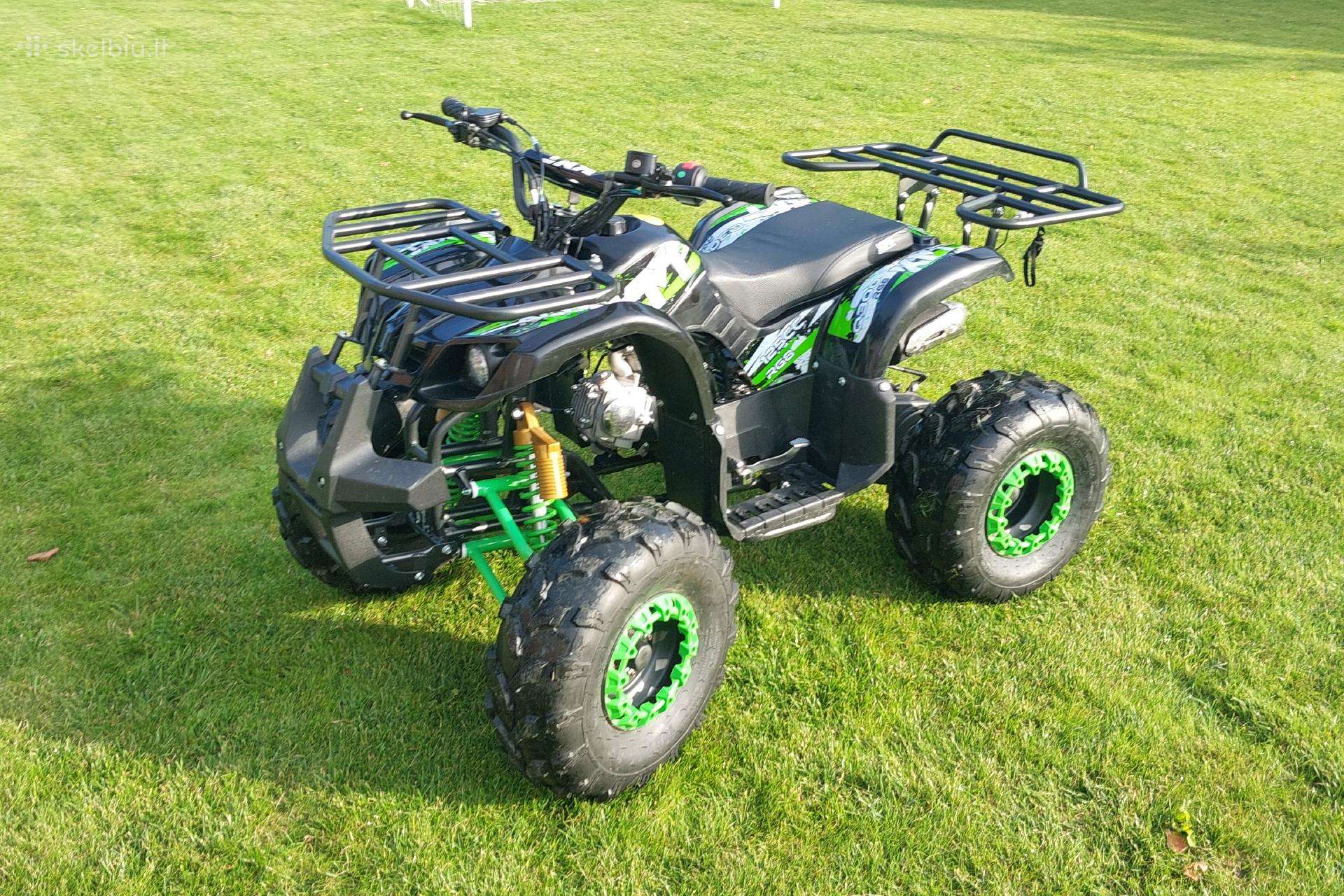 Vaikiškas keturratis Kmt Motors benzininis 125cc